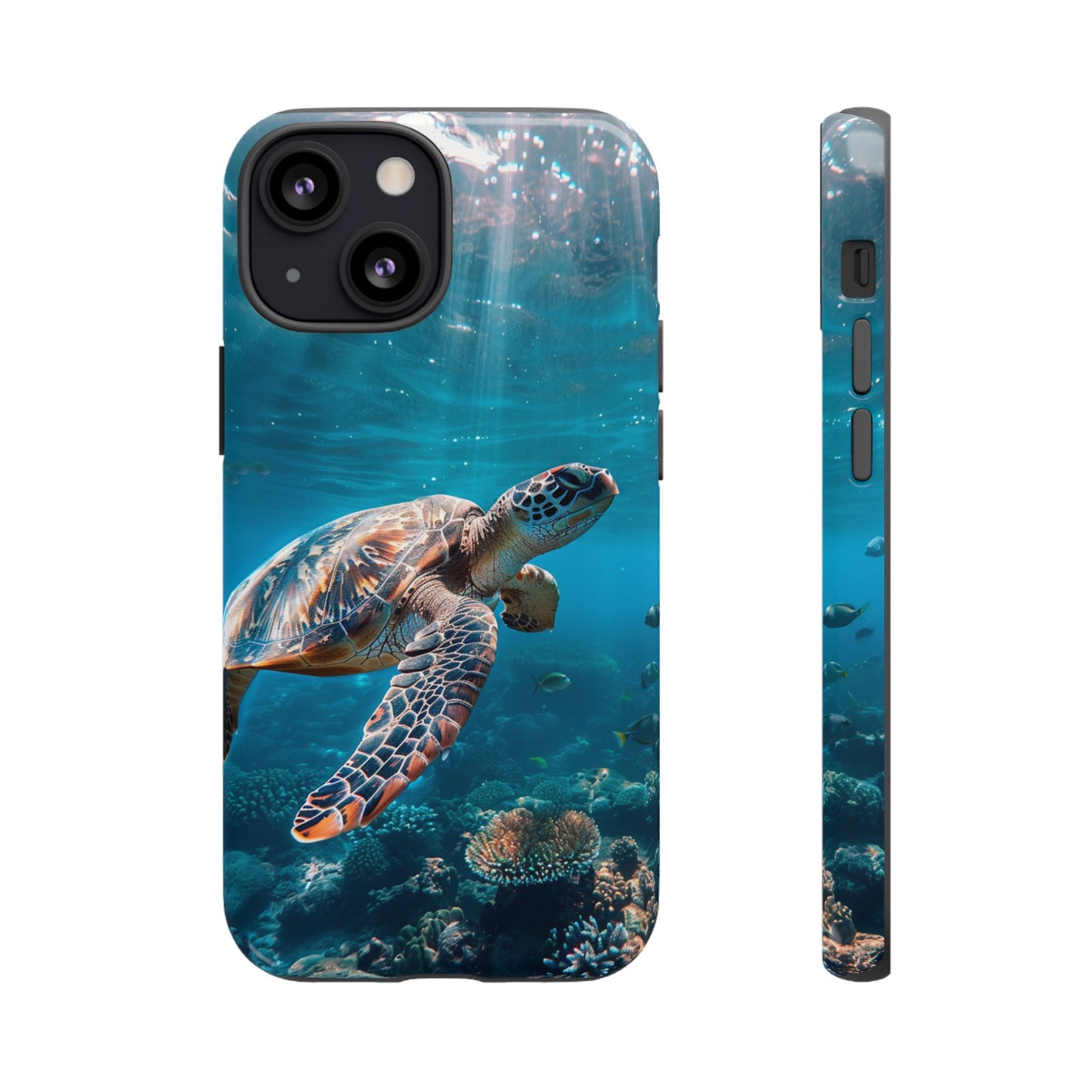 Ocean Guardian Sea Turtle - Tough iPhone Case