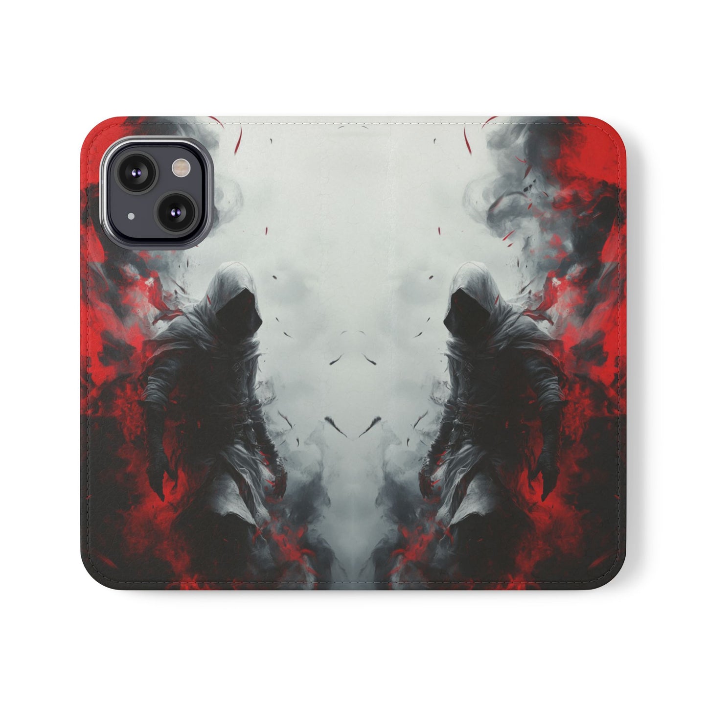 Crimson Shadow Assassin - Wallet Flip Case