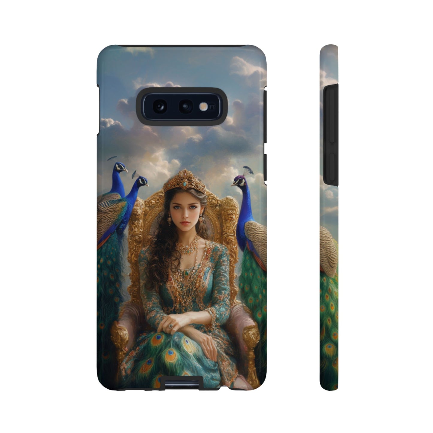 Hera Peacock Empress Golden Throne - Tough Samsung Galaxy Case