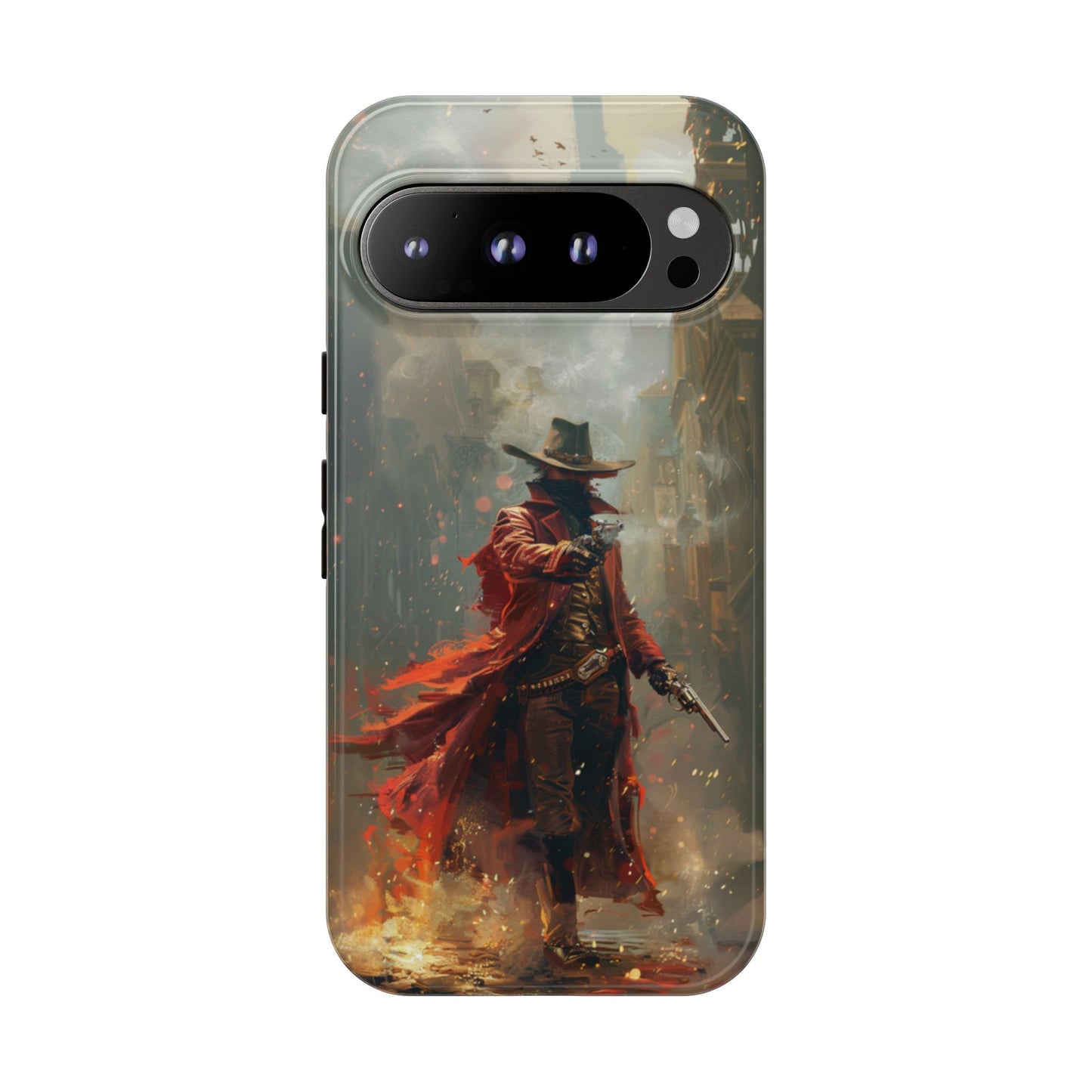 Crimson Gunslinger – Tough Google Pixel Case