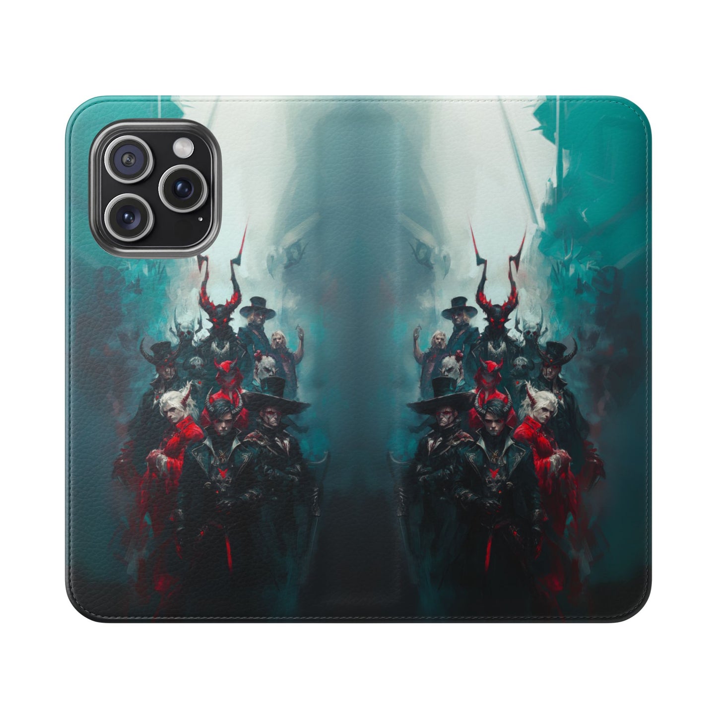 Dark Fantasy Demon Hunters - Wallet Flip Case