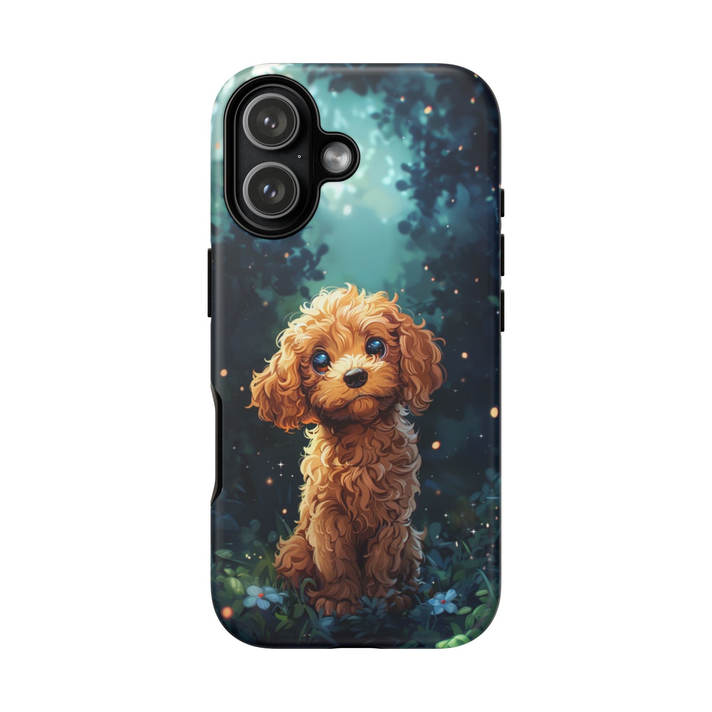 Forest Poodle - Tough iPhone Case