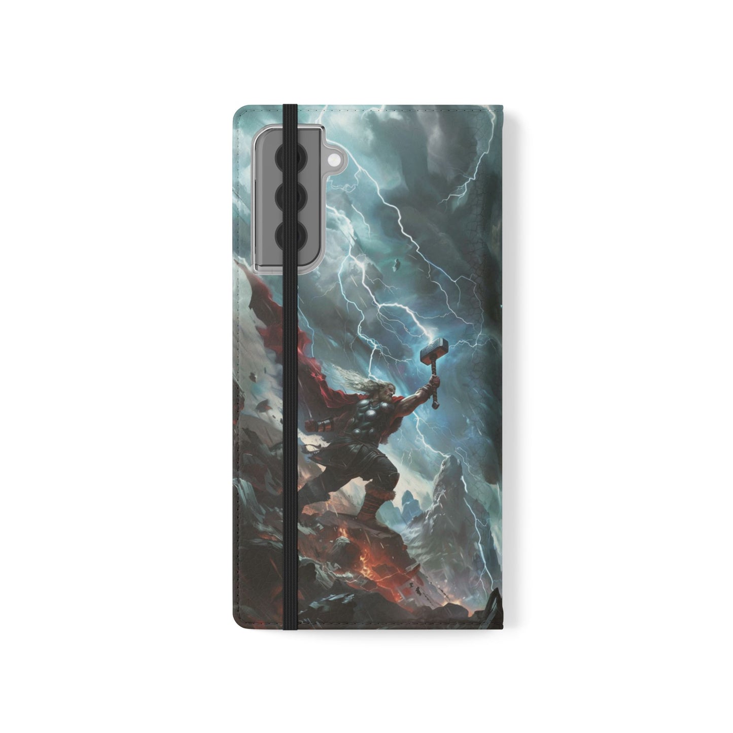 Thor Lightning Storm - Wallet Flip Case