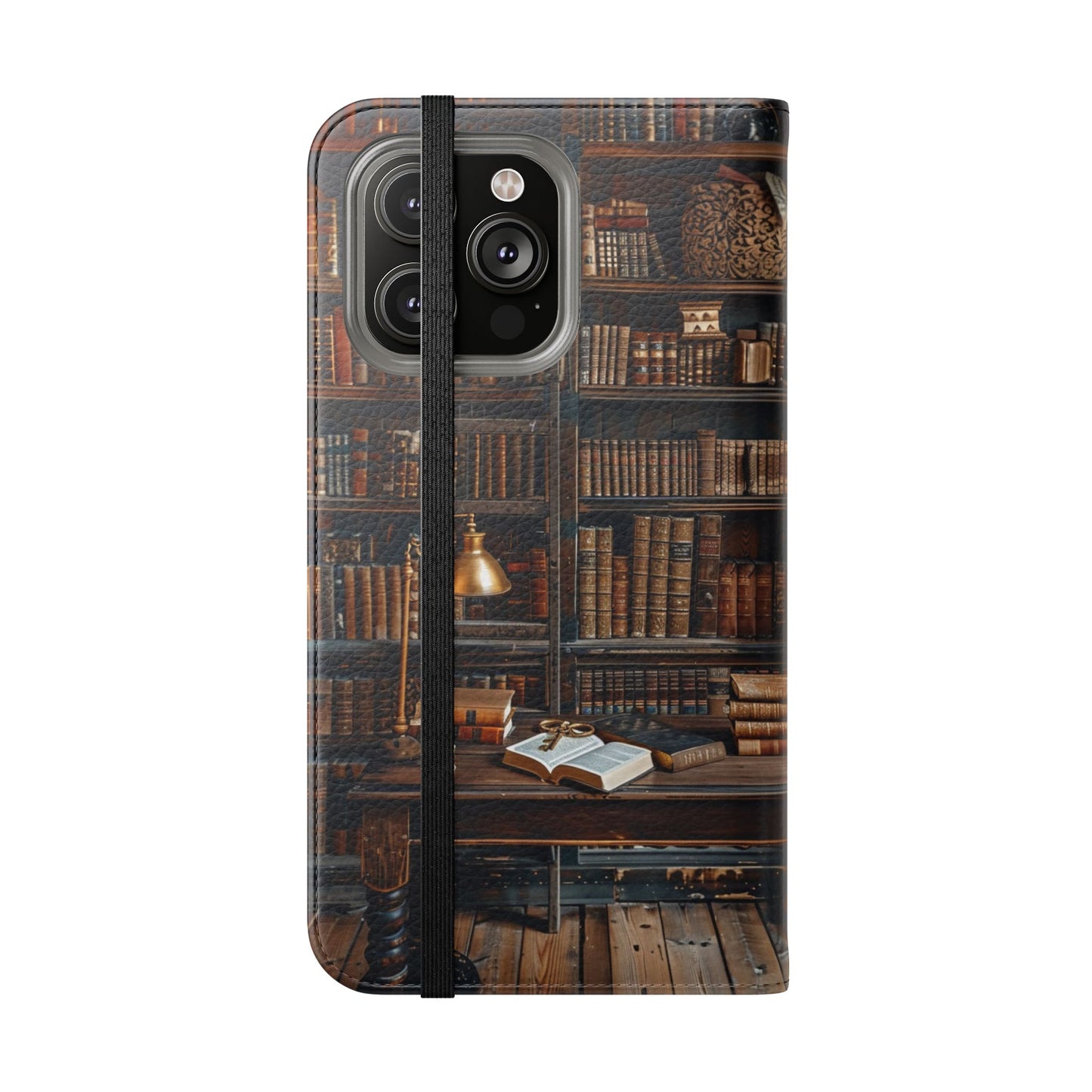 Old World Study - Wallet Flip Case