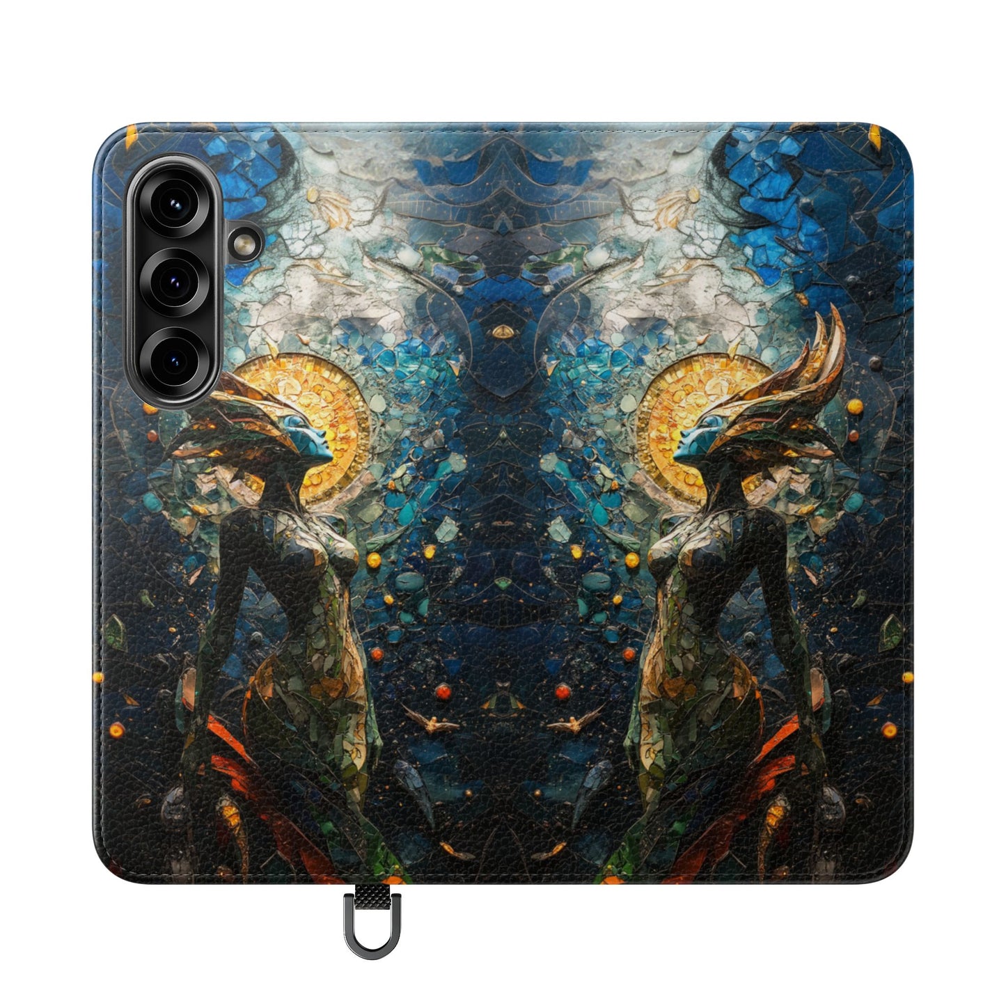 Stained Glass Goddess - Wallet Flip Case