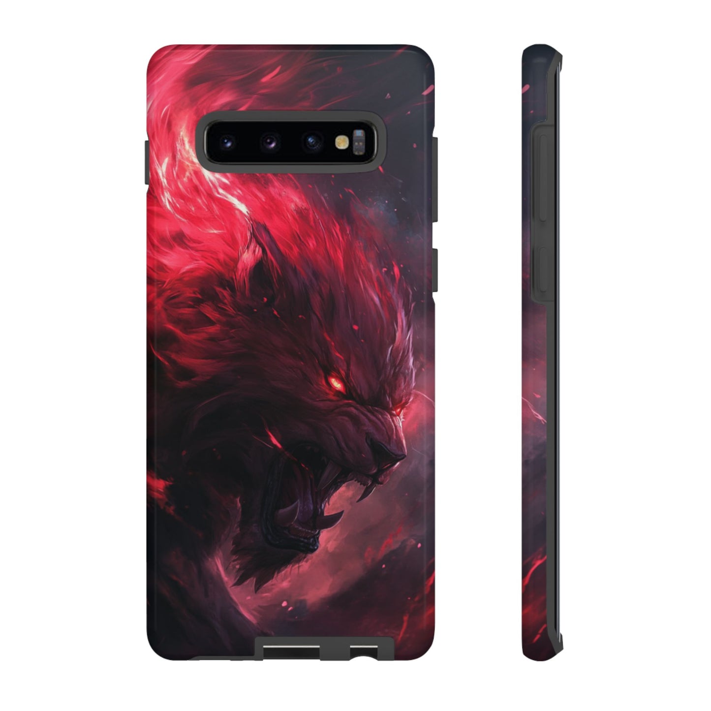 Fiery Wolf Spirit – Tough Samsung Galaxy Case