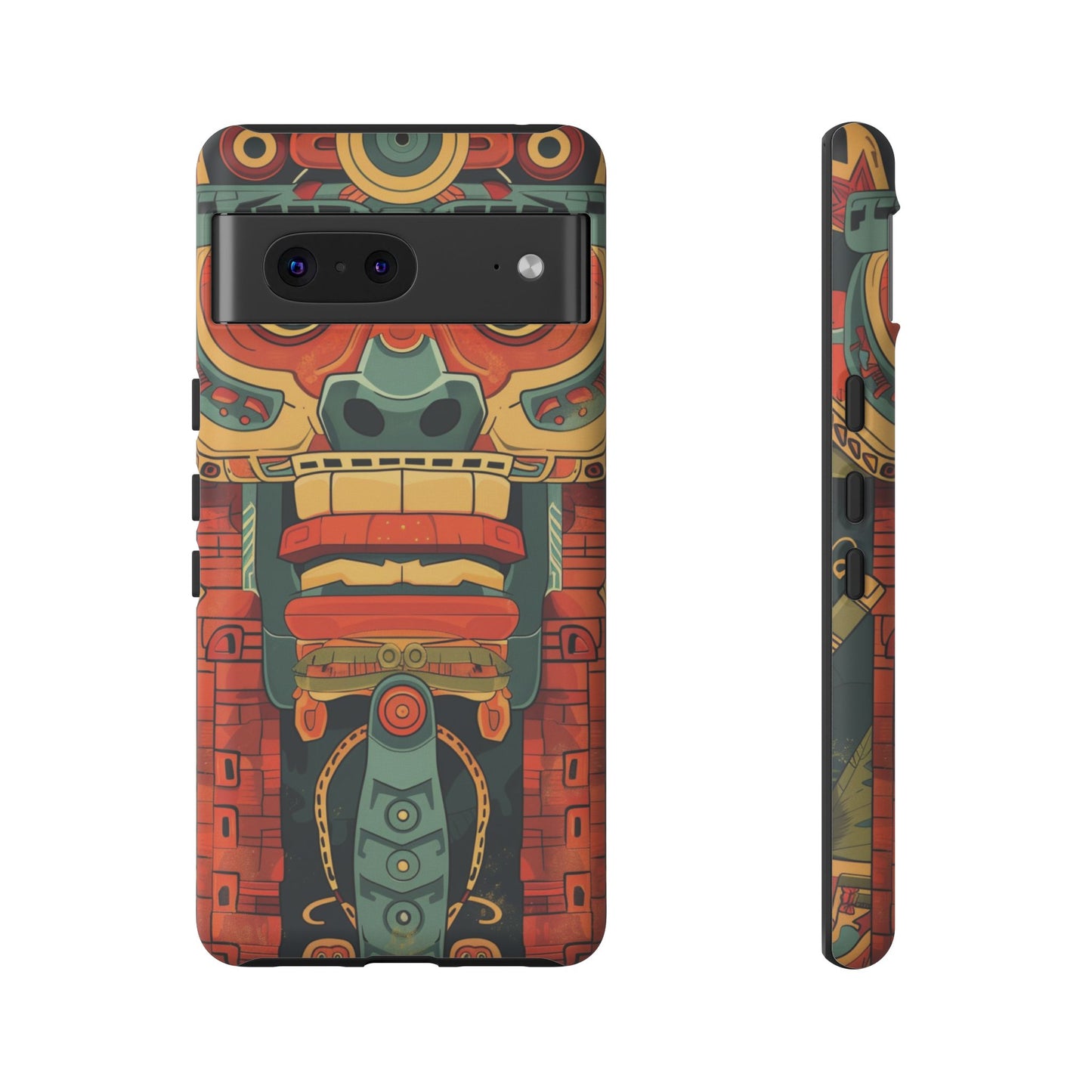 Vivid Ancient Glyphs Phone Case - iPhone, Google Pixel, Samsung