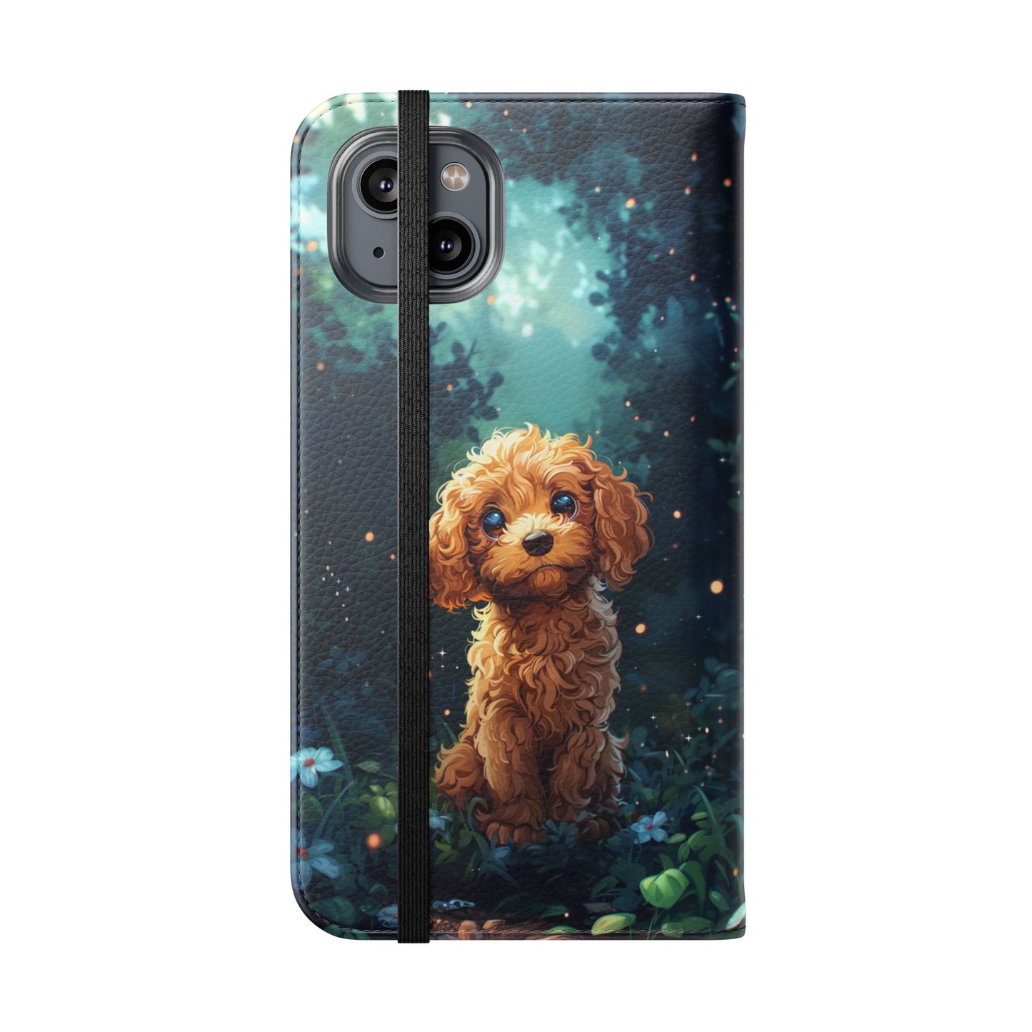 Forest Poodle - Wallet Flip Case
