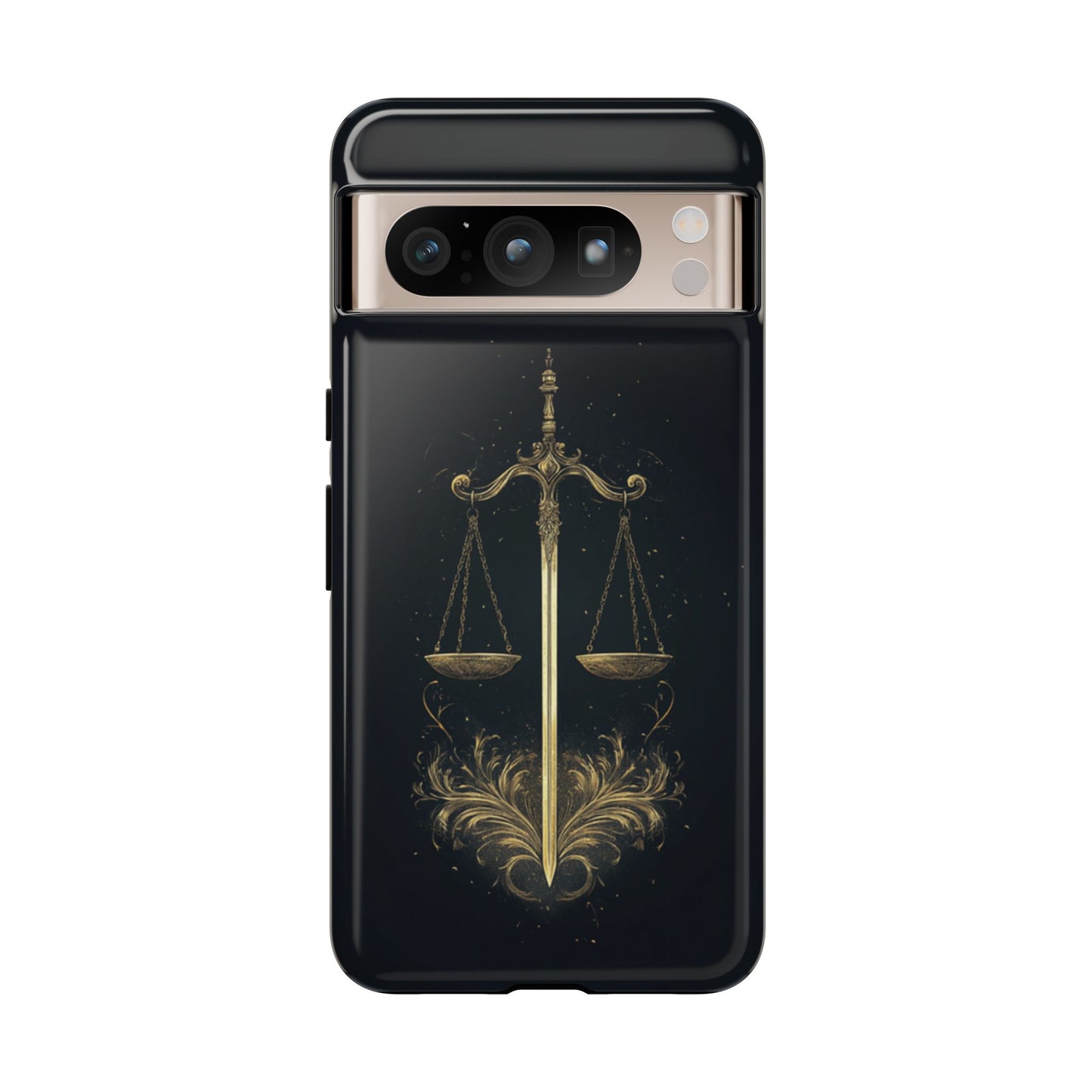 Libra Gilded Balance – Tough Google Pixel Case