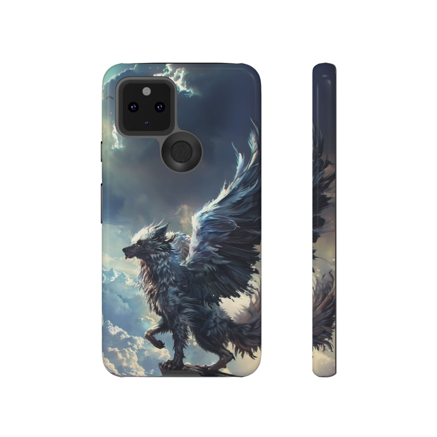 Winged Wolf Protector - iPhone, Google Pixel, Samsung Galaxy