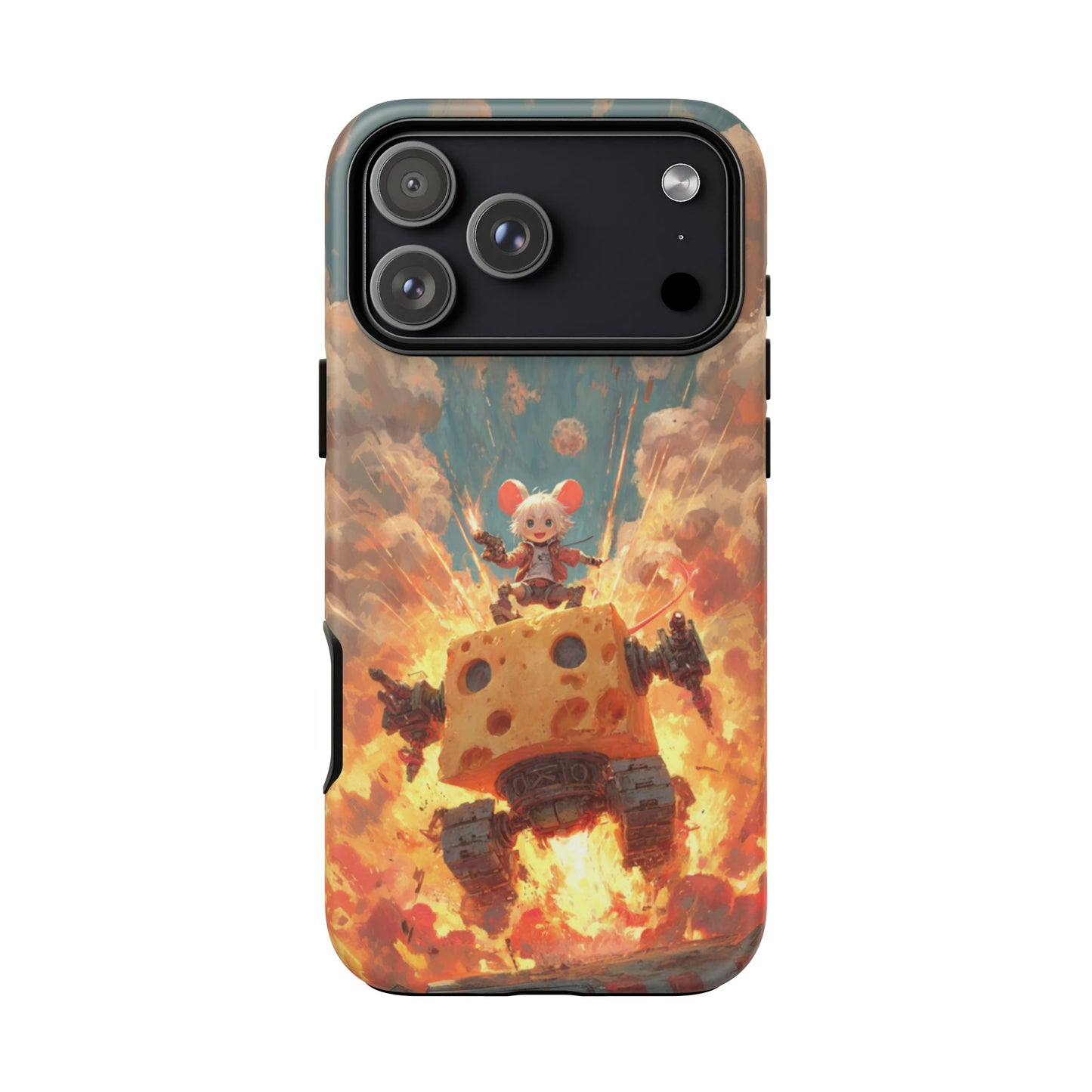 Battle Tank Mouse - Tough iPhone Case