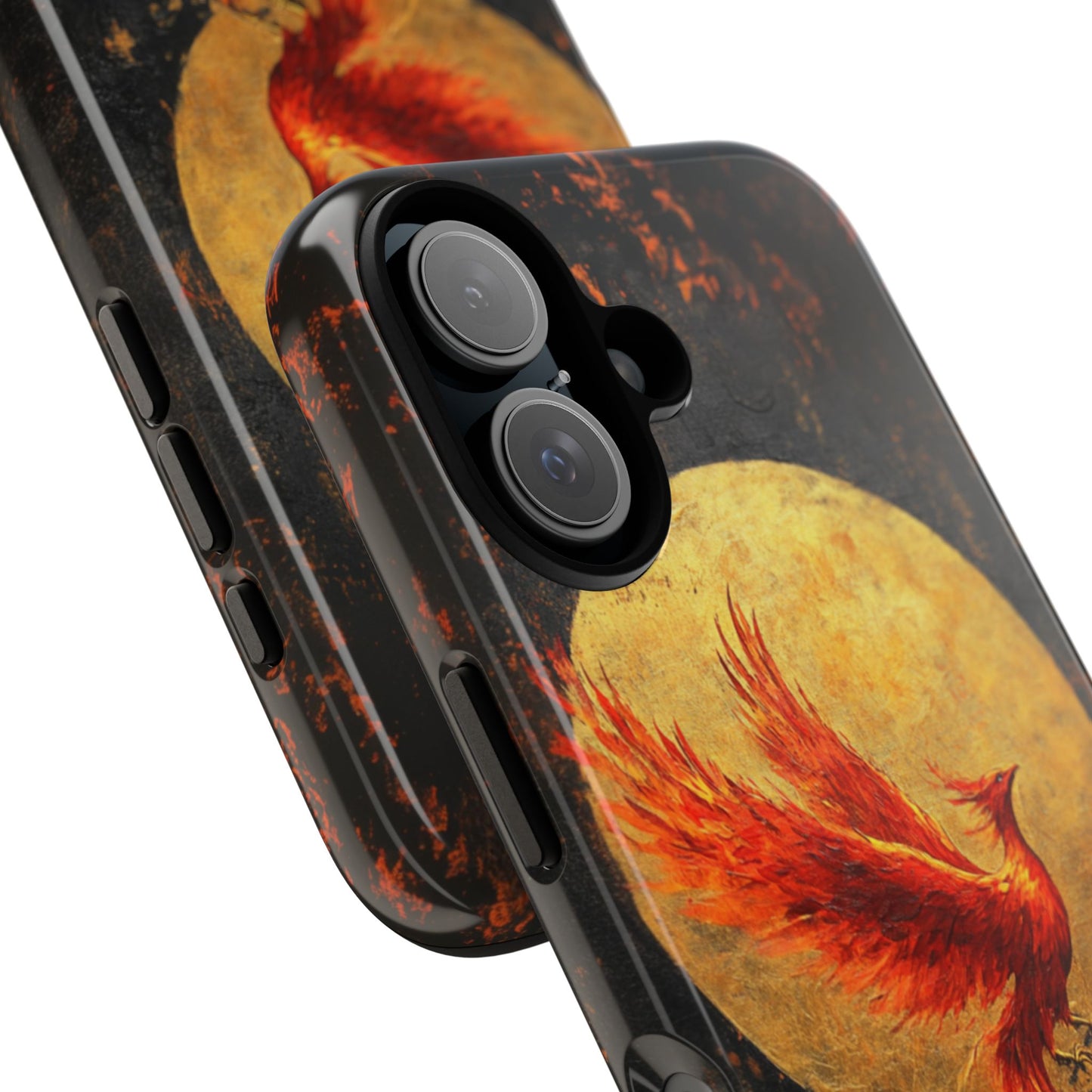 Golden Phoenix Rise – Tough iPhone Case