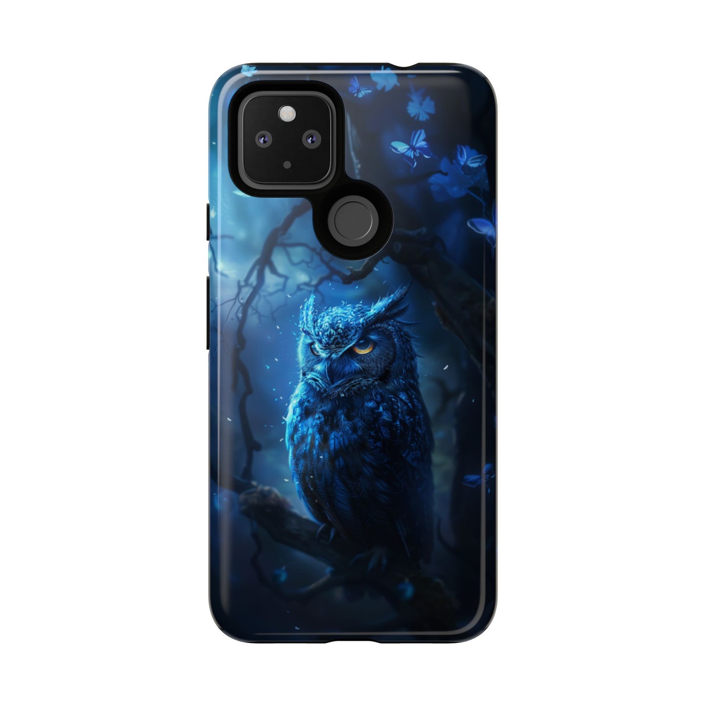 Azure Nocturne Owl – Tough Google Pixel Case