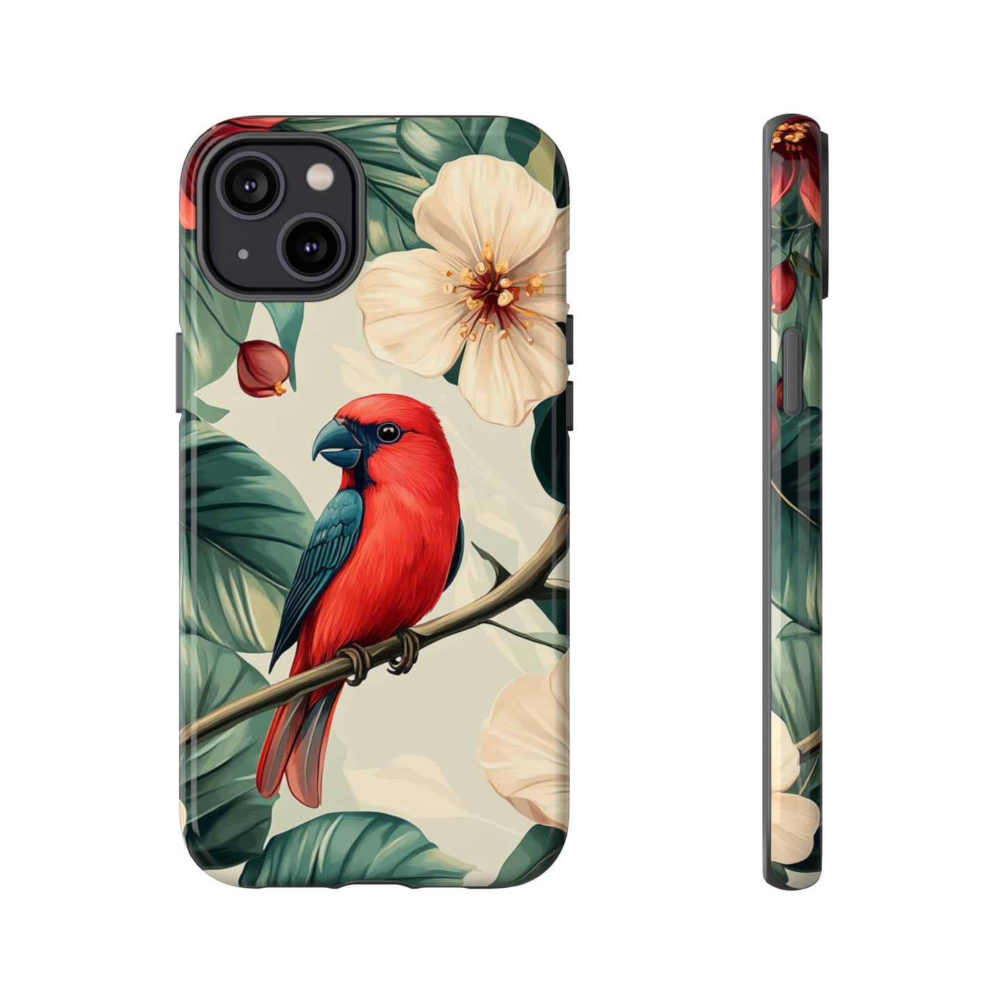Scarlet Songbird - Tough iPhone Case