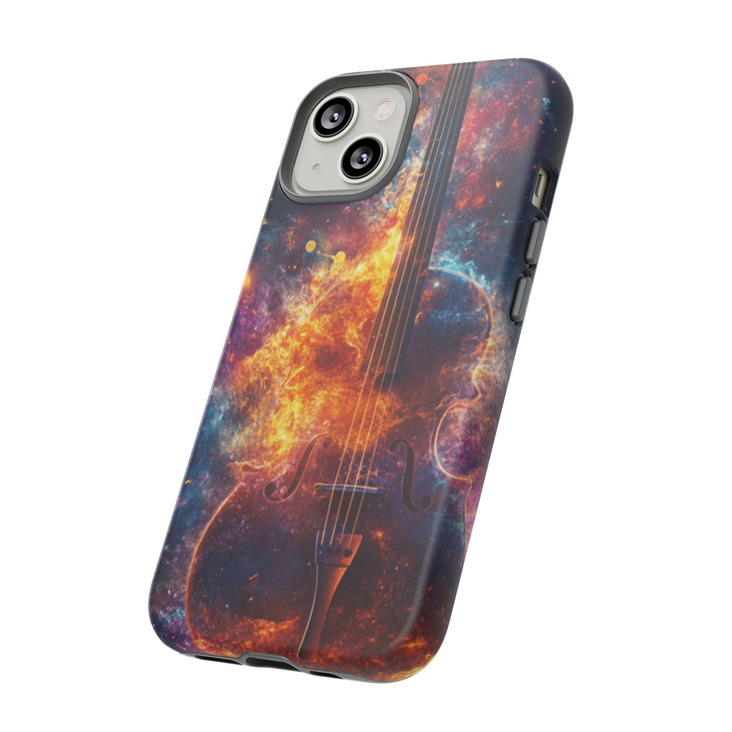 Fiery Violin Galaxy Phone Case – iPhone, Samsung, Google Pixel