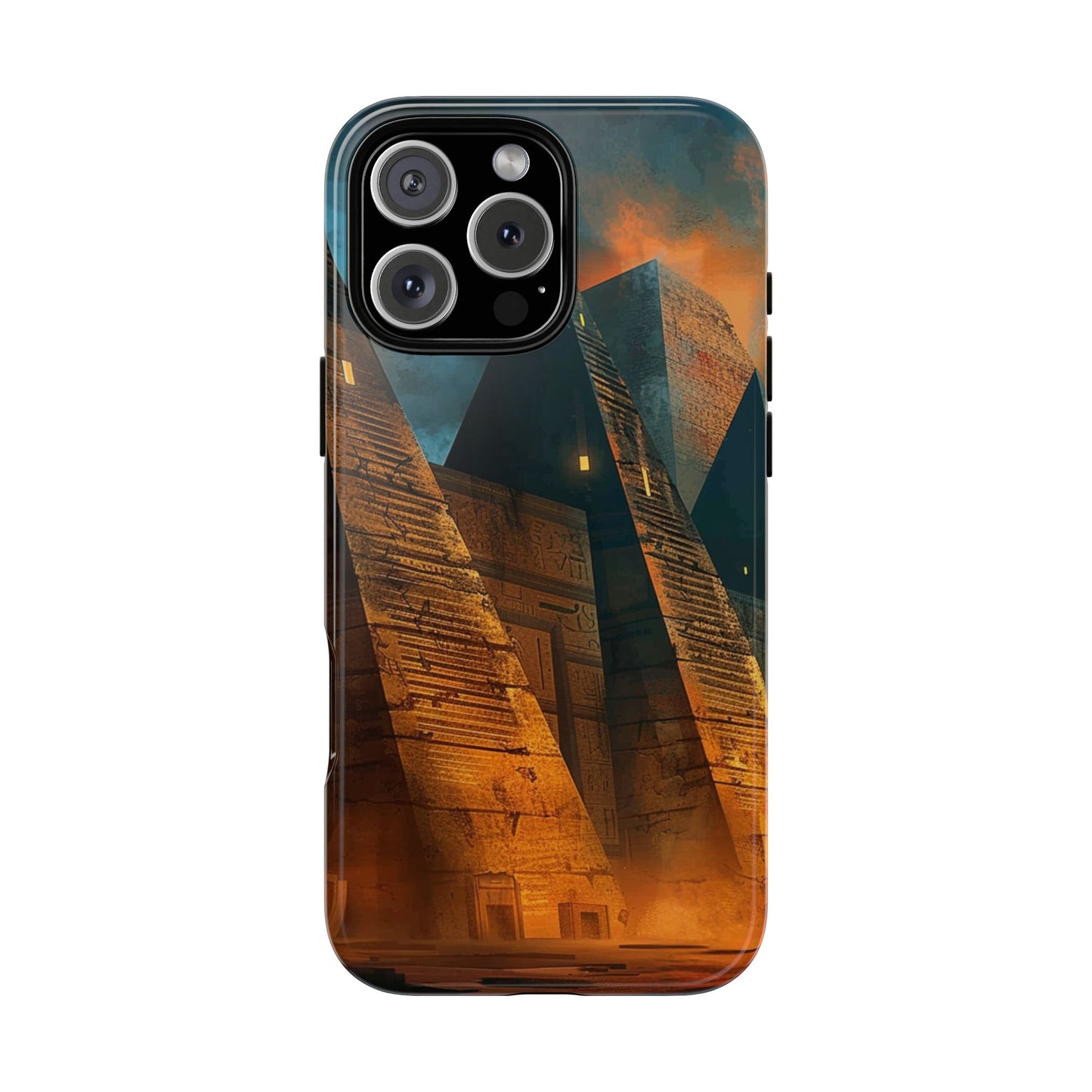 Ancient Egyptian Pyramids Sunset - Tough iPhone Case