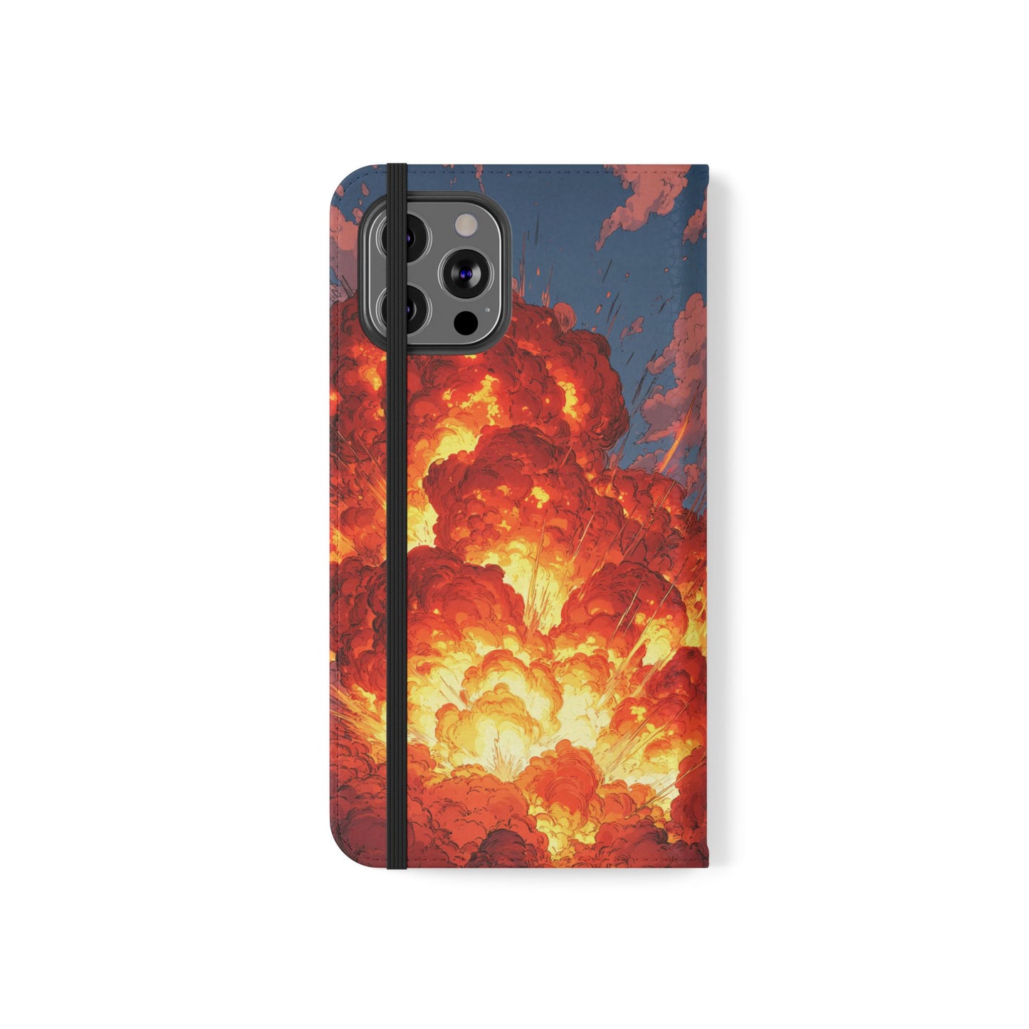 Comic Explosion - Wallet Flip Case