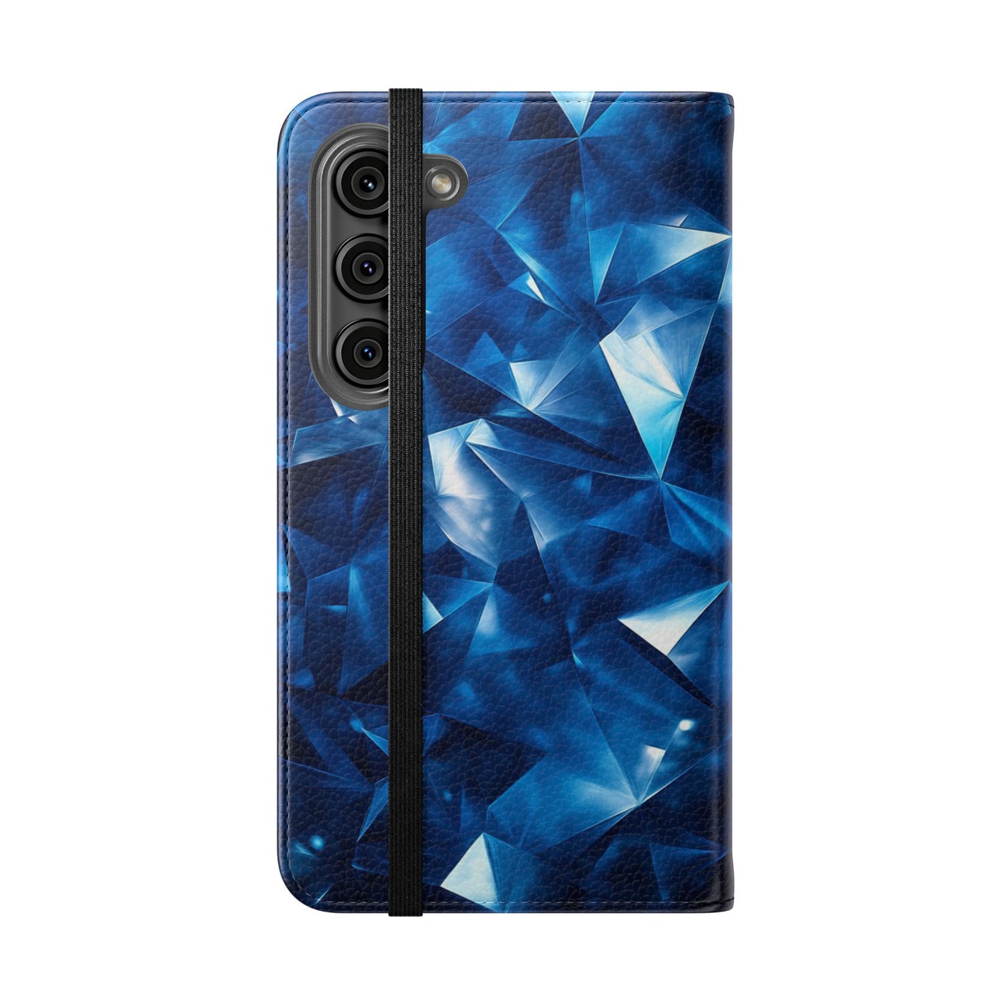 Sapphire Crystal Shards - Wallet Flip Case