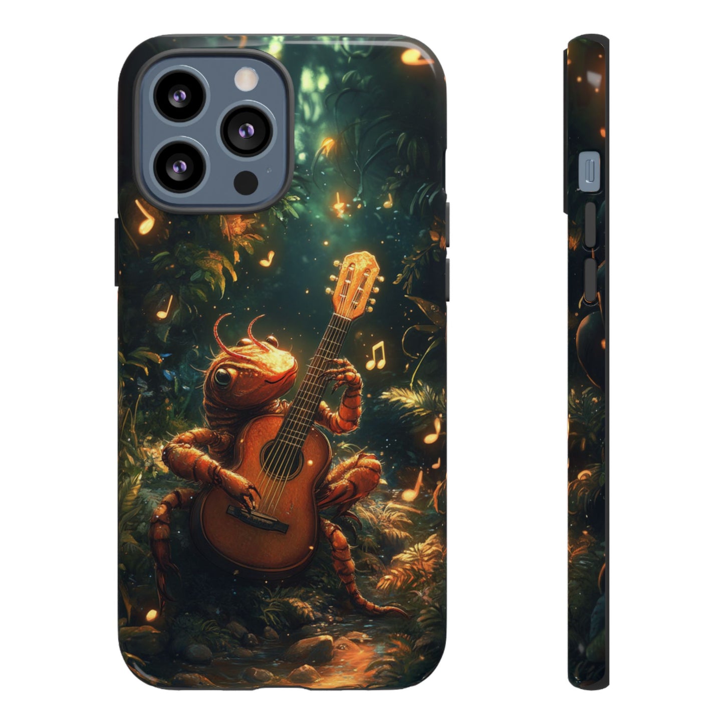 Serenade Forest Guitarist - Tough iPhone Case
