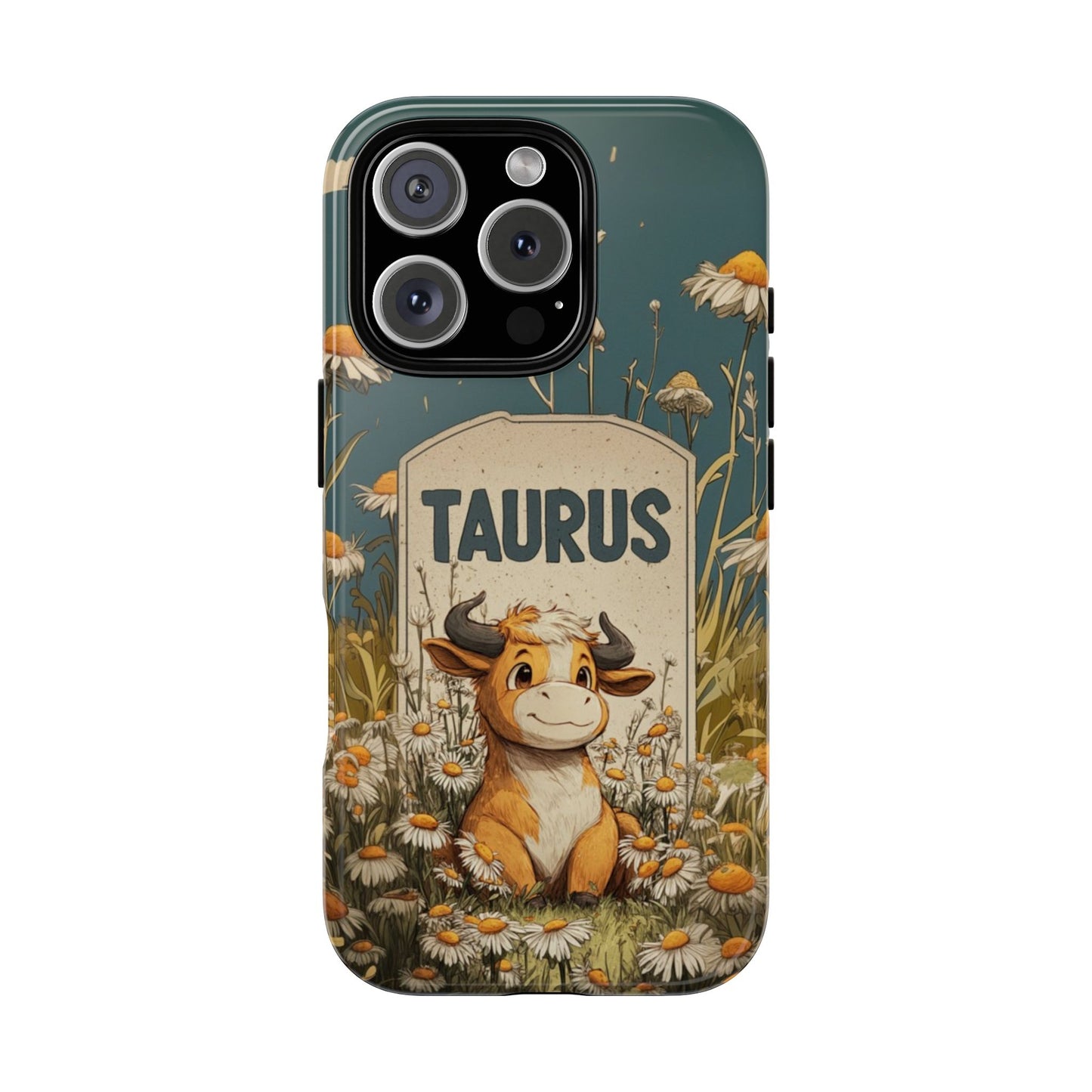Taurus Cute Calf - Tough iPhone Case