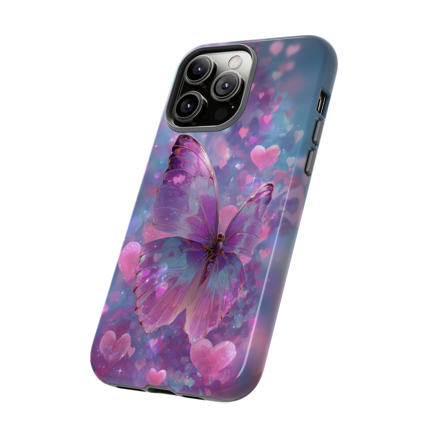 Cupid's Flutter Butterfly - Tough iPhone Case
