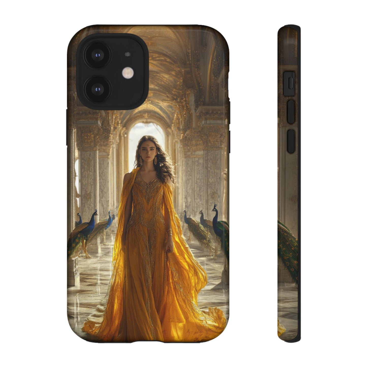 Hera Golden Palace Peacock Goddess - Tough iPhone Case