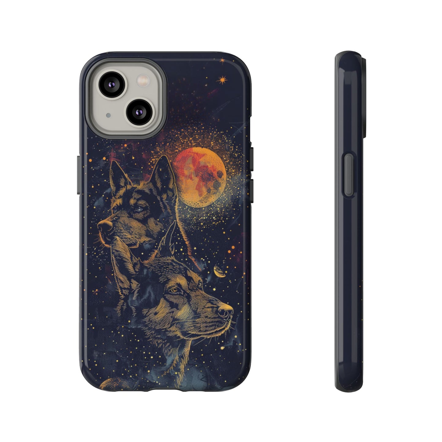 German Shepherd Celestial Phone Case – iPhone, Google Pixel, Samsung Galaxy