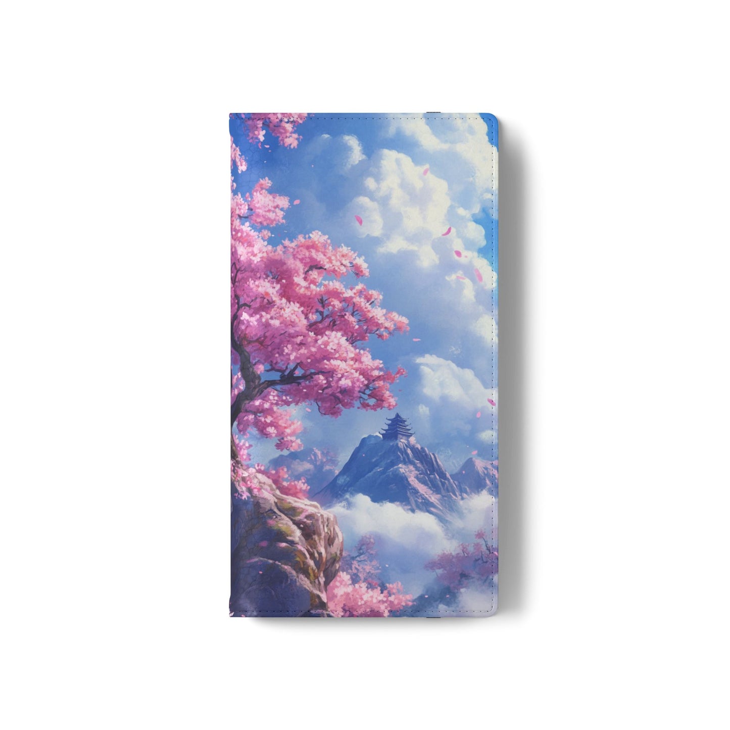 Sakura Sky Temple - Wallet Flip Case