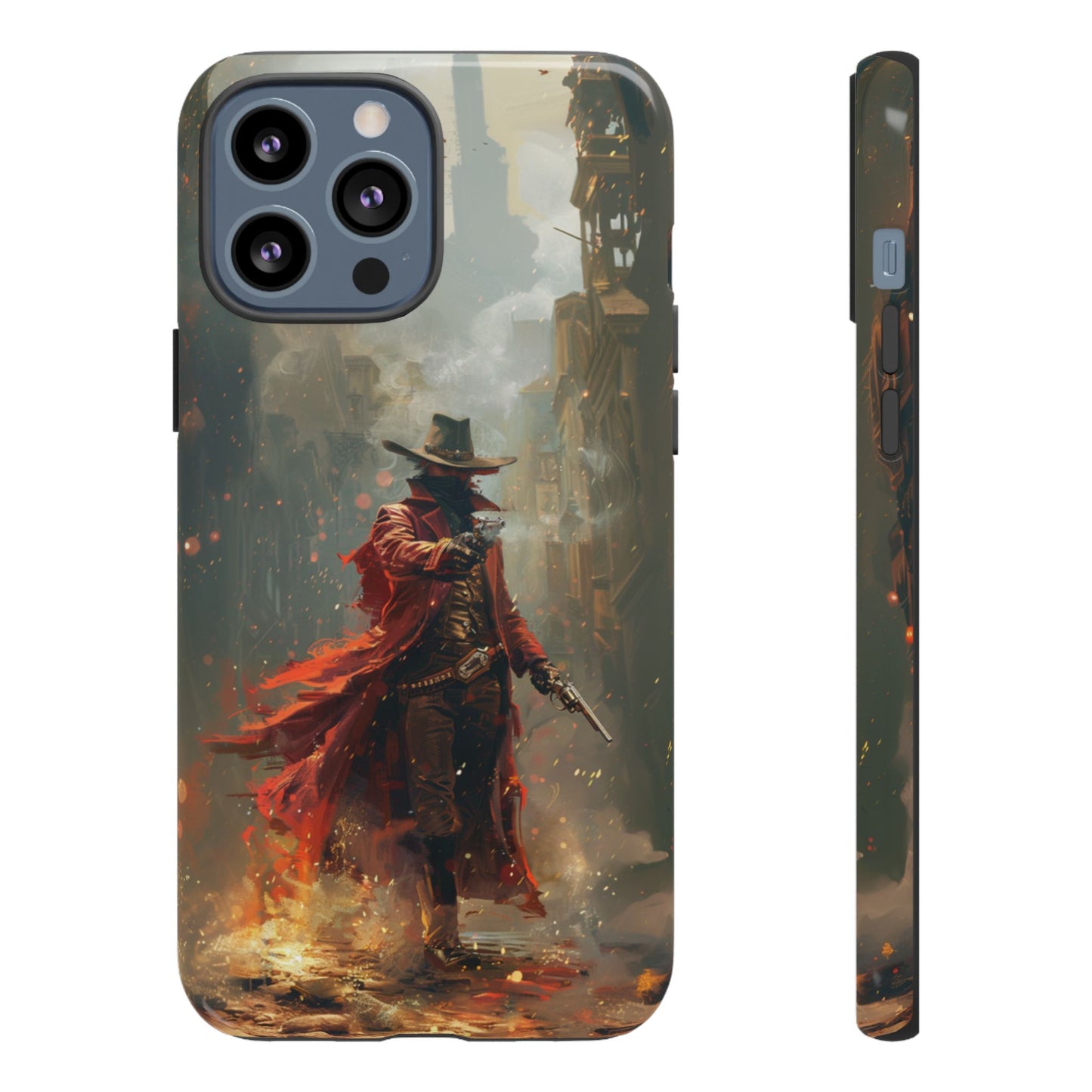 Crimson Gunslinger – Tough iPhone Case