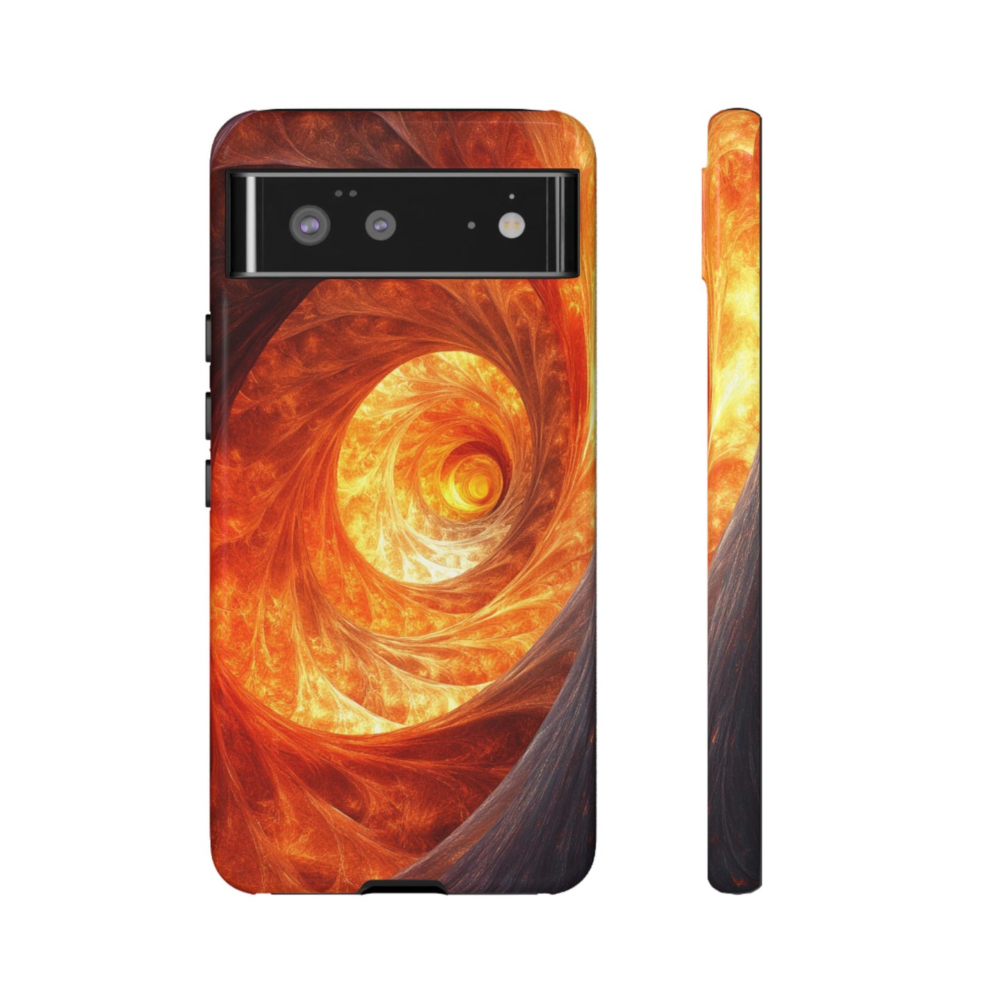 Fire Spiral - Tough Google Pixel Case