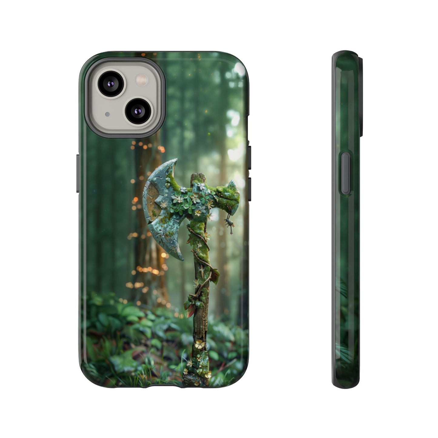 Verdant Axe - Tough iPhone Case