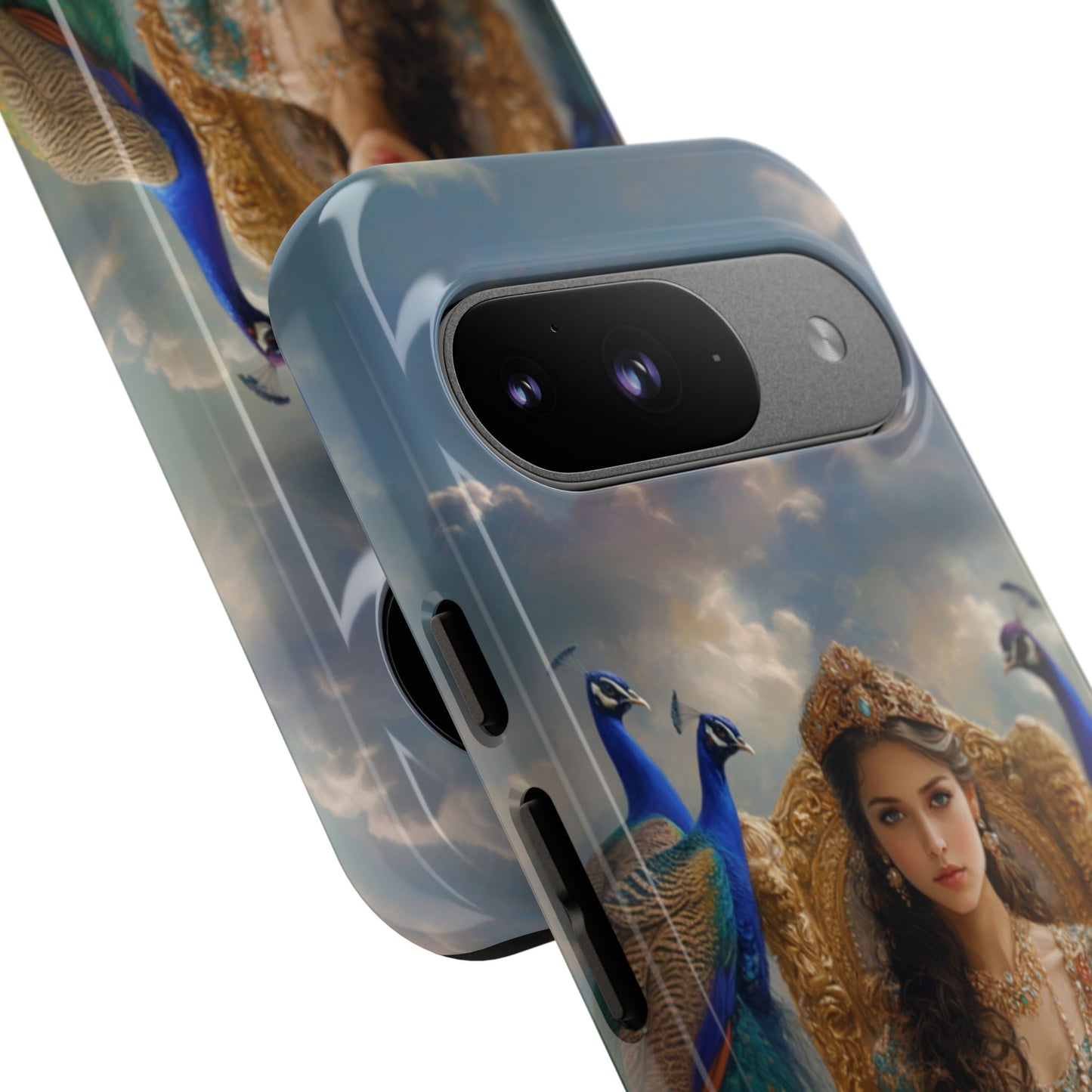 Hera Peacock Empress Golden Throne - Tough Google Pixel Case