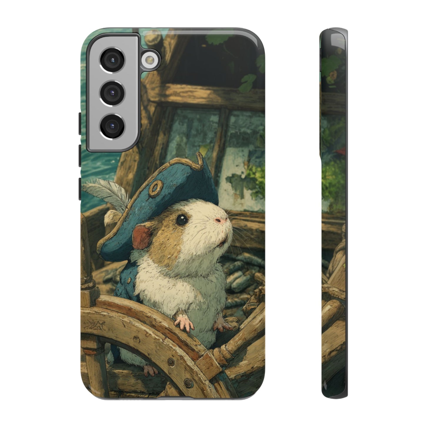 Pirate Captain Guinea Pig - Tough Samsung Galaxy Case