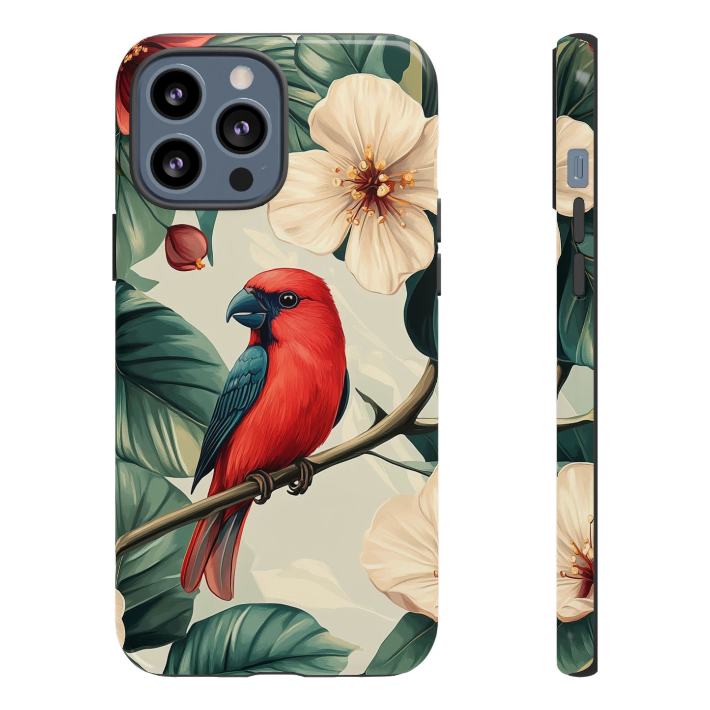 Scarlet Songbird - Tough iPhone Case