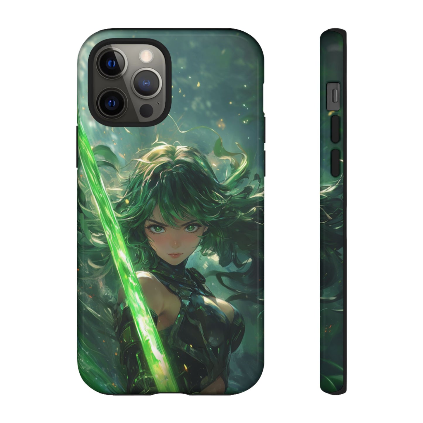 Emerald Blade Warrior – Tough iPhone Case