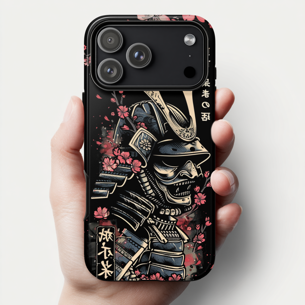 Samurai Cherry Blossom - iPhone Case