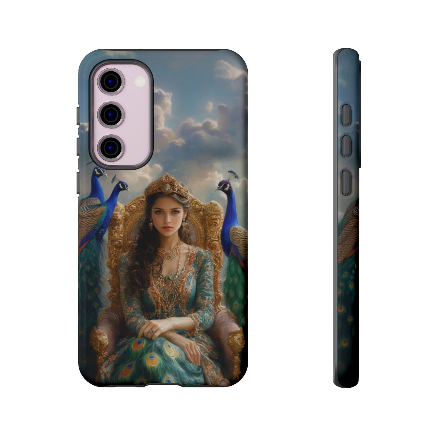 Hera Peacock Empress Golden Throne - Tough Samsung Galaxy Case