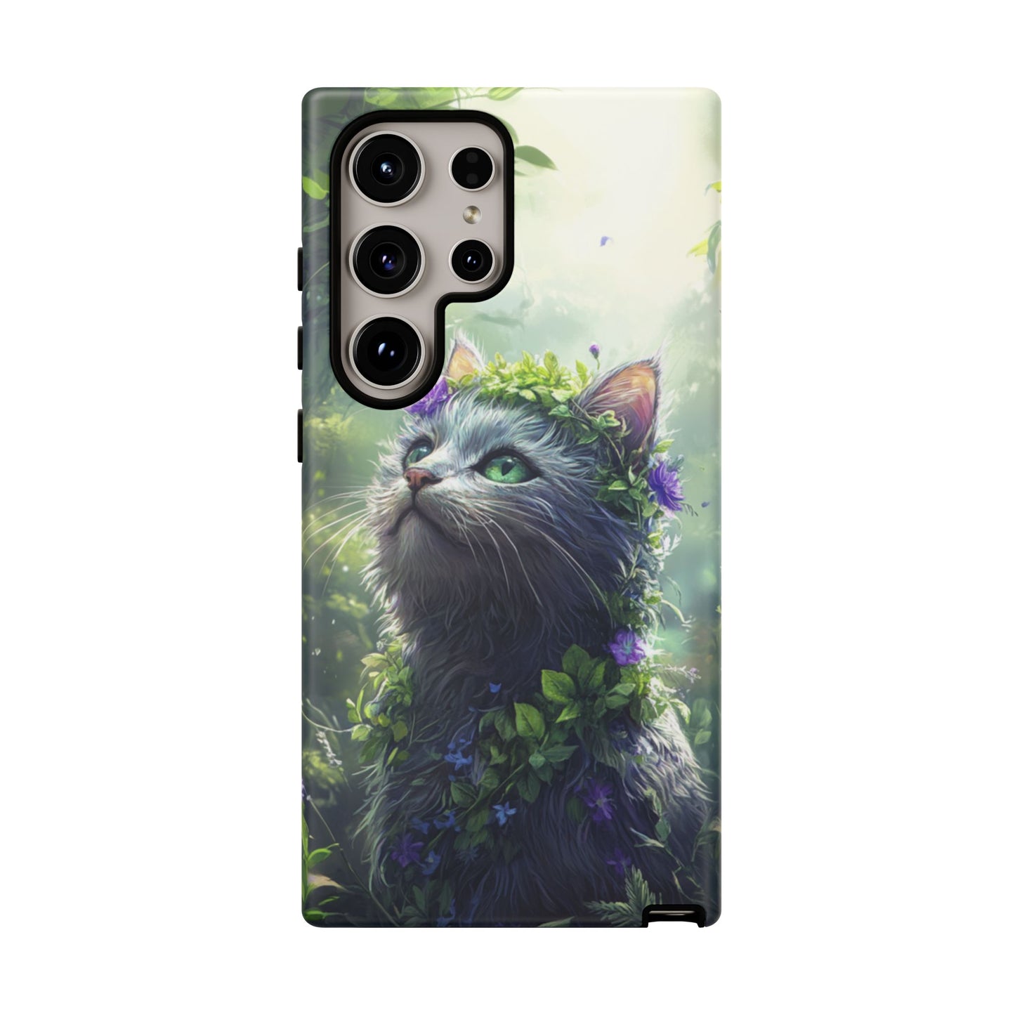 Nature’s Guardian Cat Phone Case – iPhone, Google Pixel, Samsung Galaxy