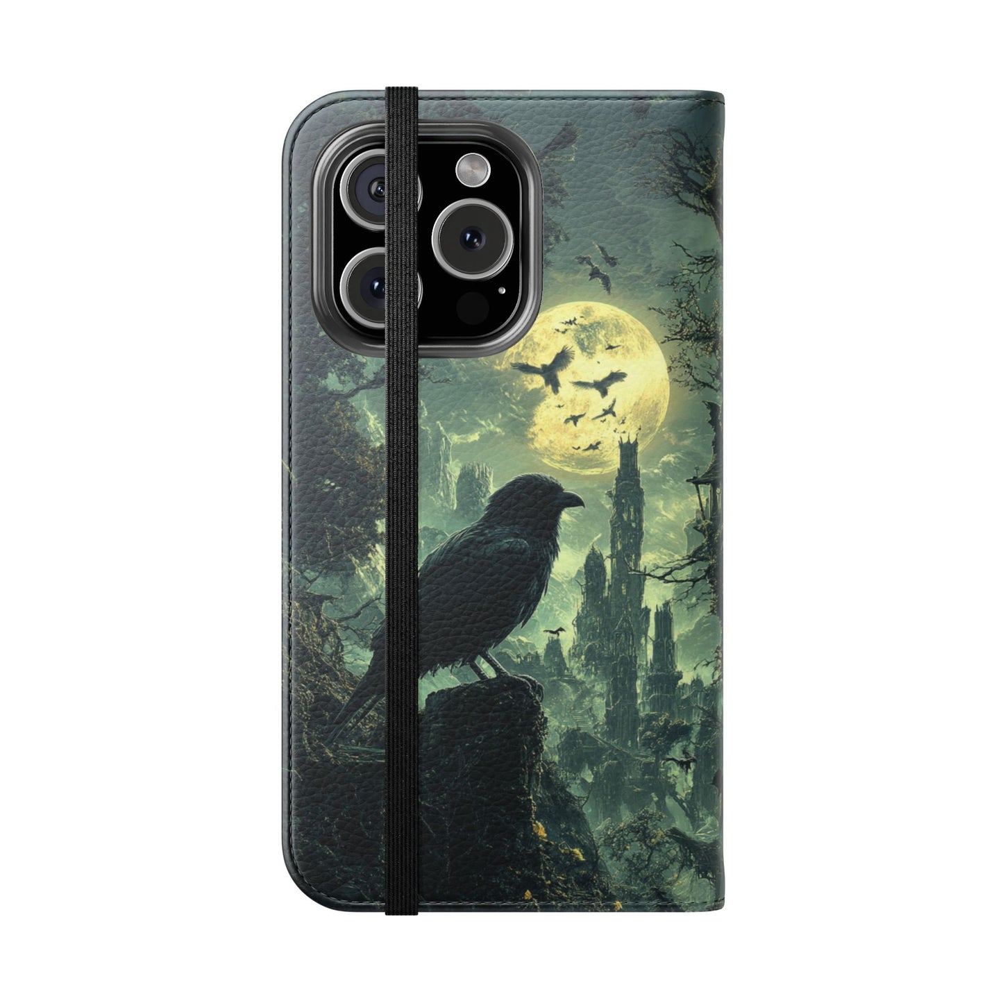Raven Moon - Wallet Flip Case