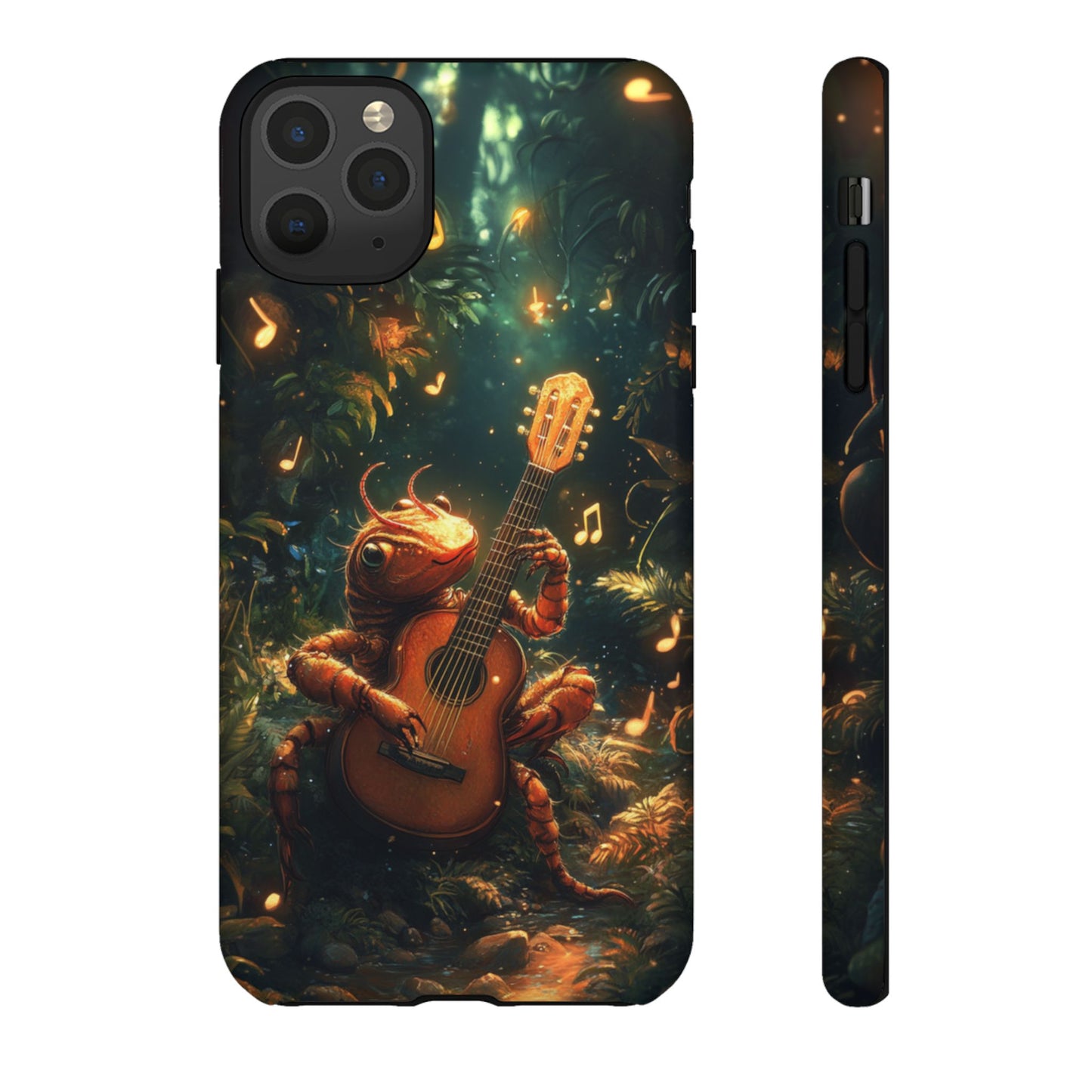 Serenade Forest Guitarist - Tough iPhone Case