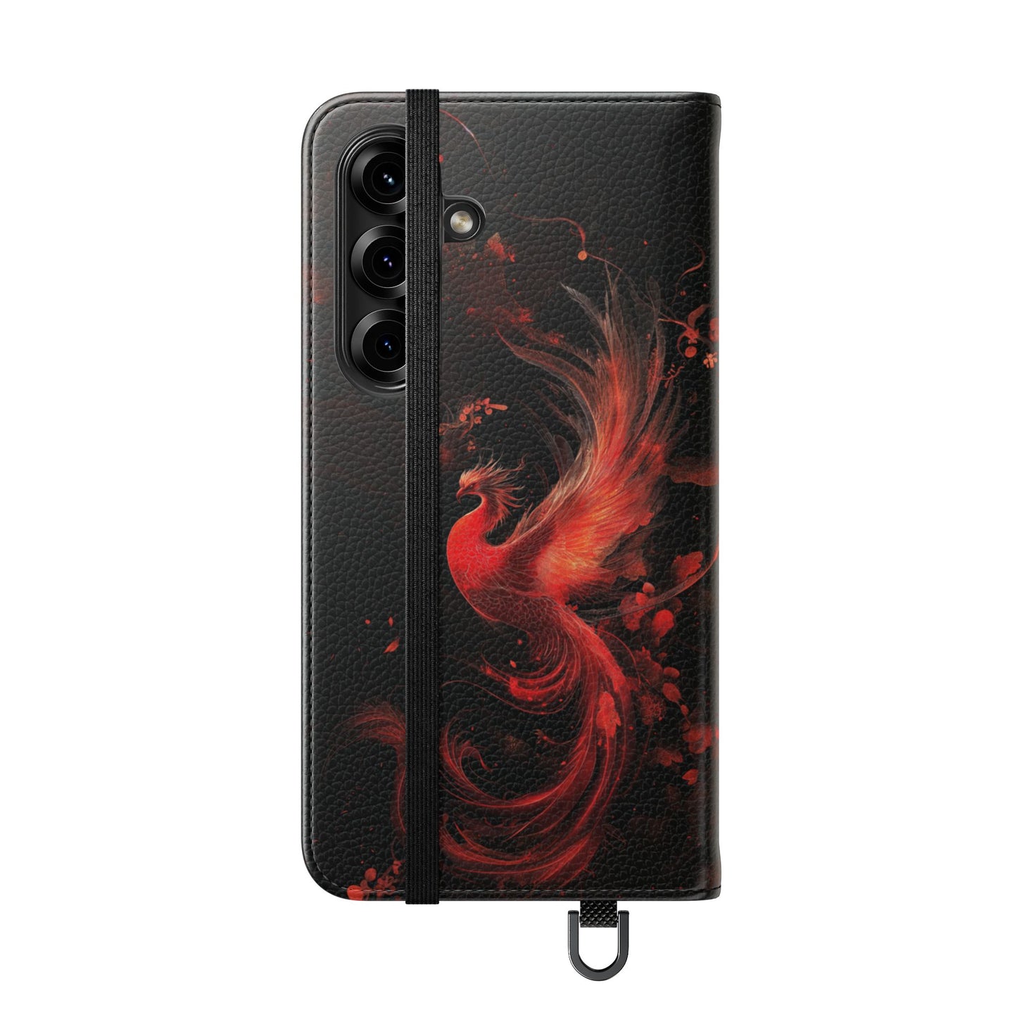 Crimson Phoenix - Wallet Flip Case