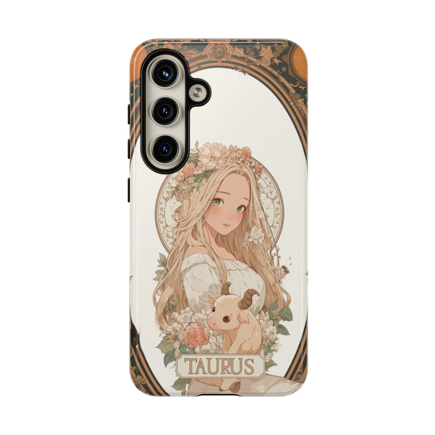 Taurus Floral Maiden - Tough Samsung Galaxy Case