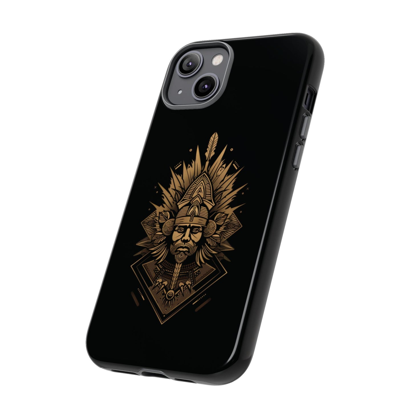 Golden Warrior Guardian - iPhone, Google Pixel, Samsung Galaxy