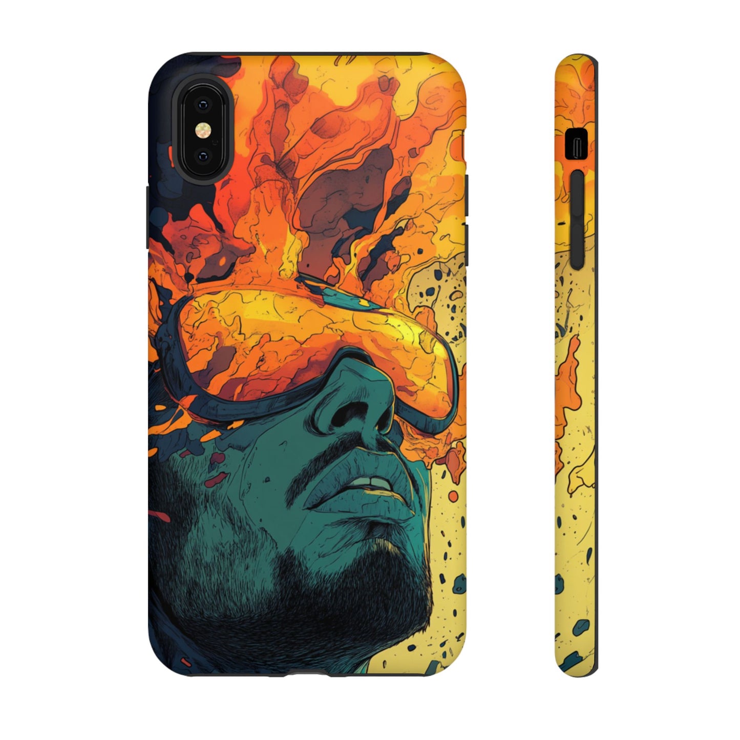 Flame Vision Phone Case - iPhone, Google Pixel, Samsung Galaxy