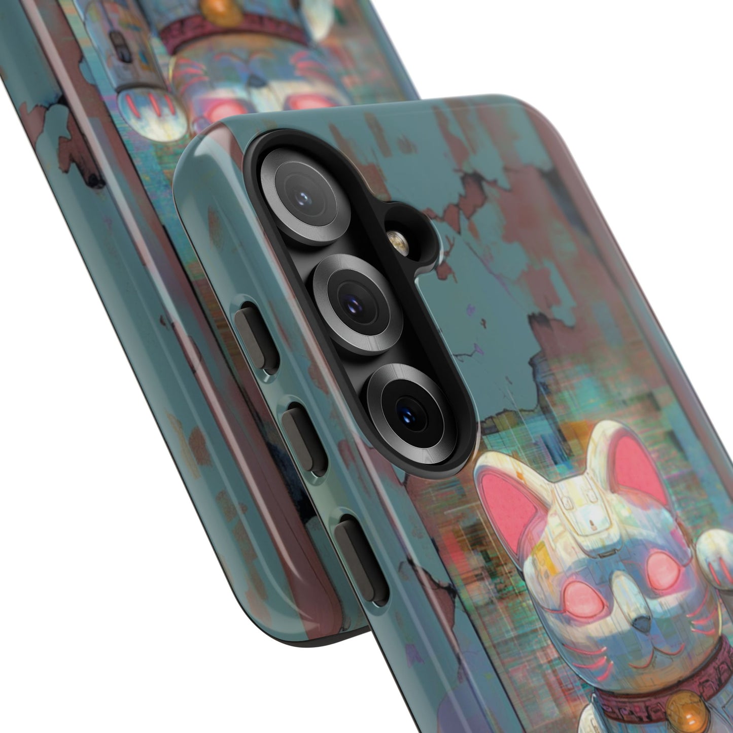 Cyber Lucky Cat - Tough Samsung Galaxy Case