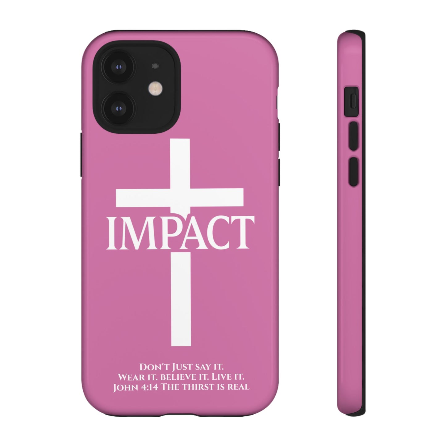 Impact Pink - Tough iPhone Case