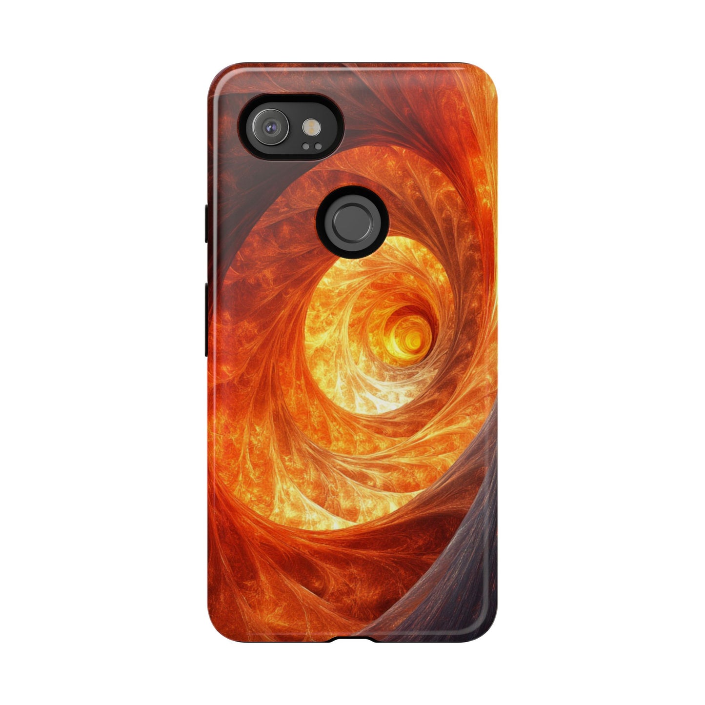 Fire Spiral - Tough Google Pixel Case