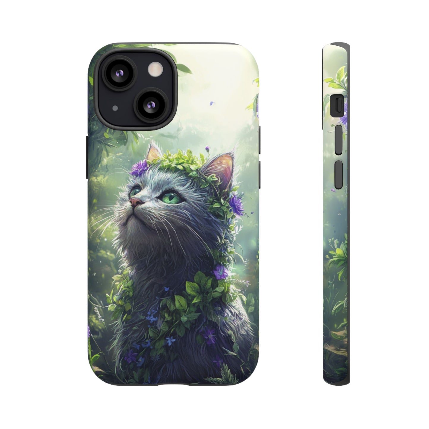 Nature’s Guardian Cat Phone Case – iPhone, Google Pixel, Samsung Galaxy