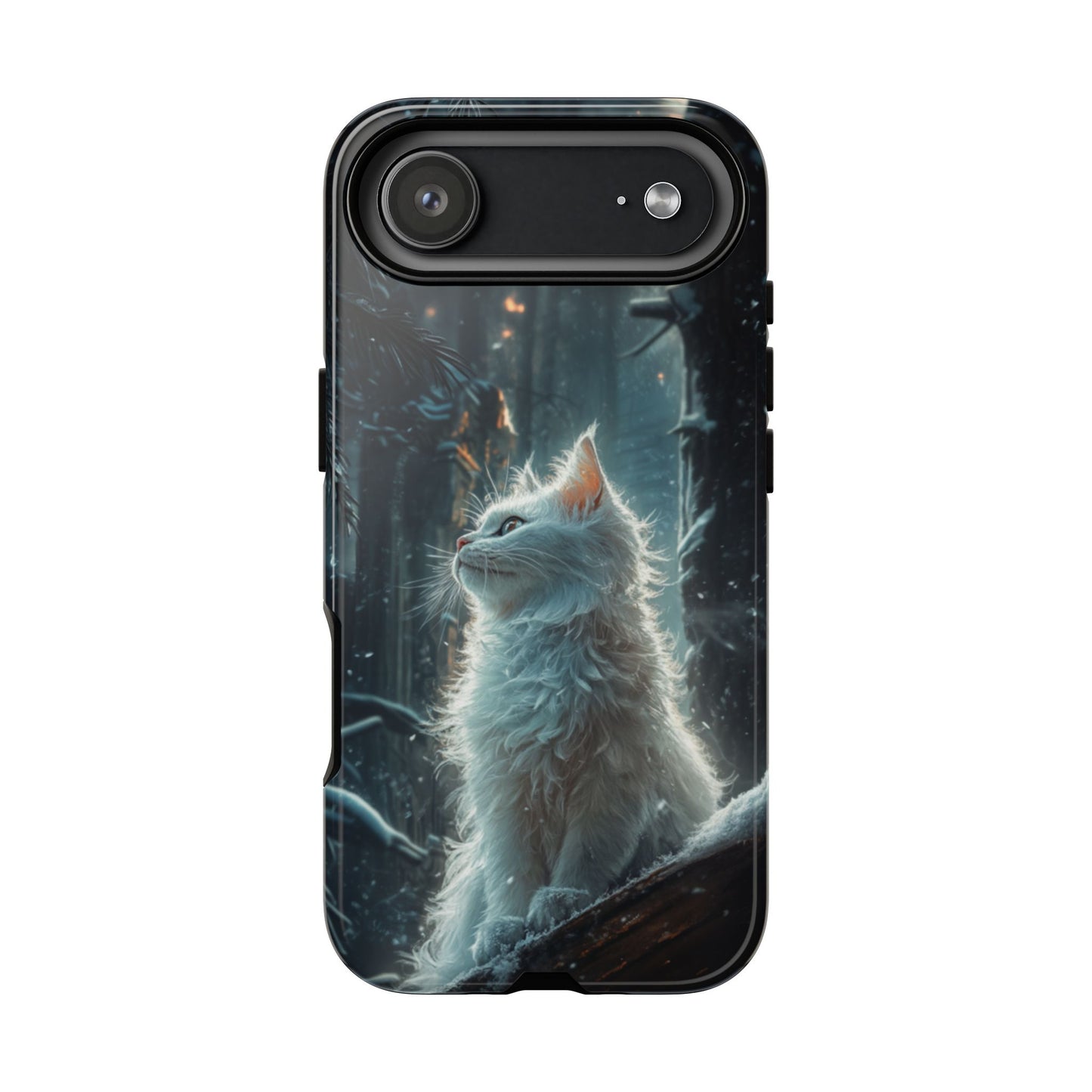 Winter Spirit Cat - Tough iPhone Case