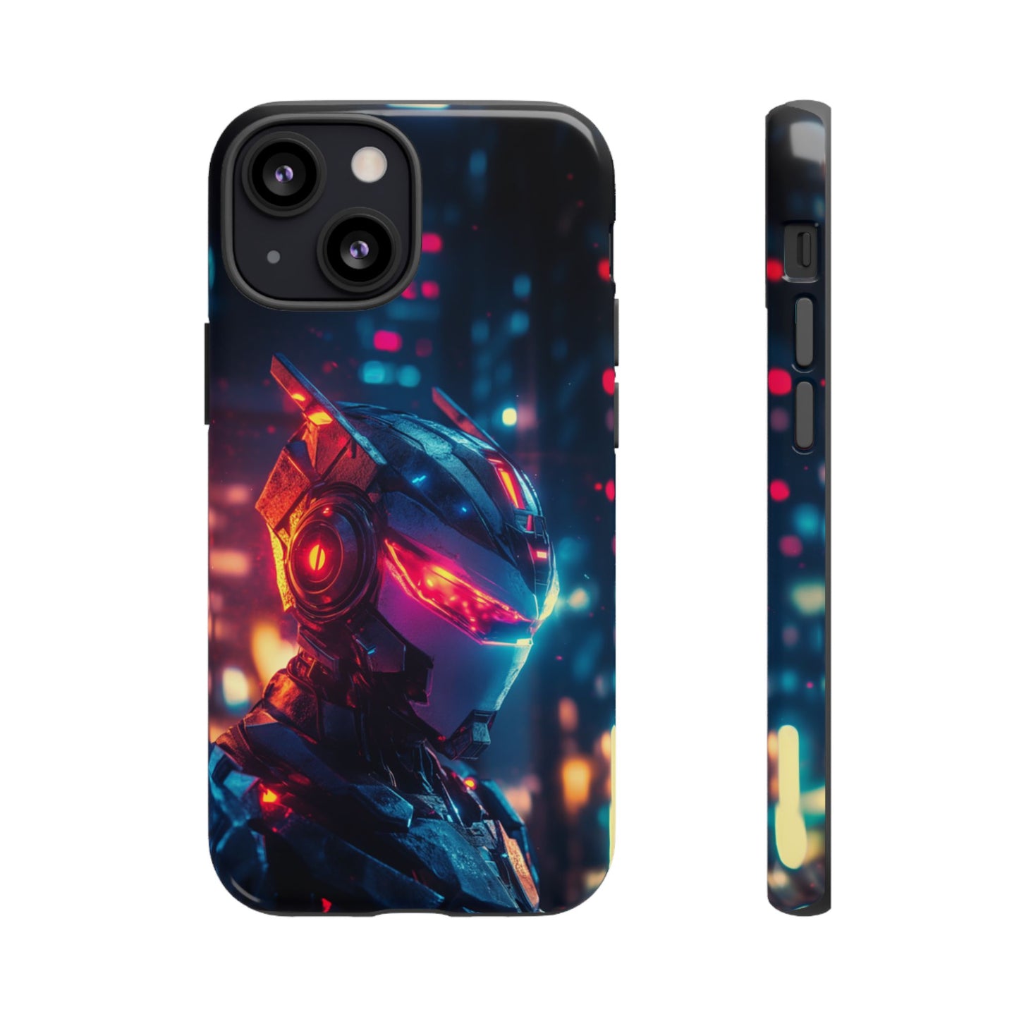 Neon Cyborg - Tough iPhone Case